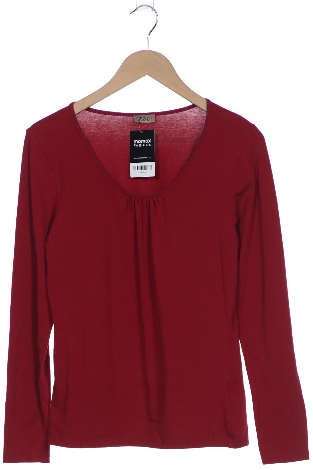 

Qiero Damen Langarmshirt, bordeaux, Gr. 40
