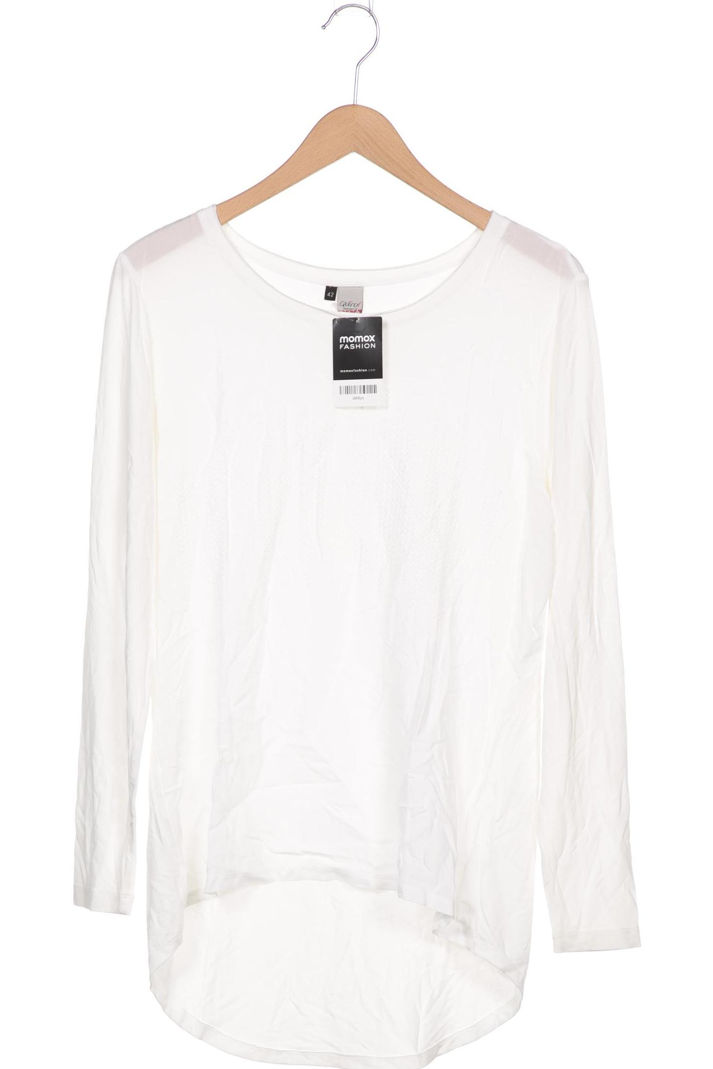 

Qiero Damen Langarmshirt, weiß, Gr. 42