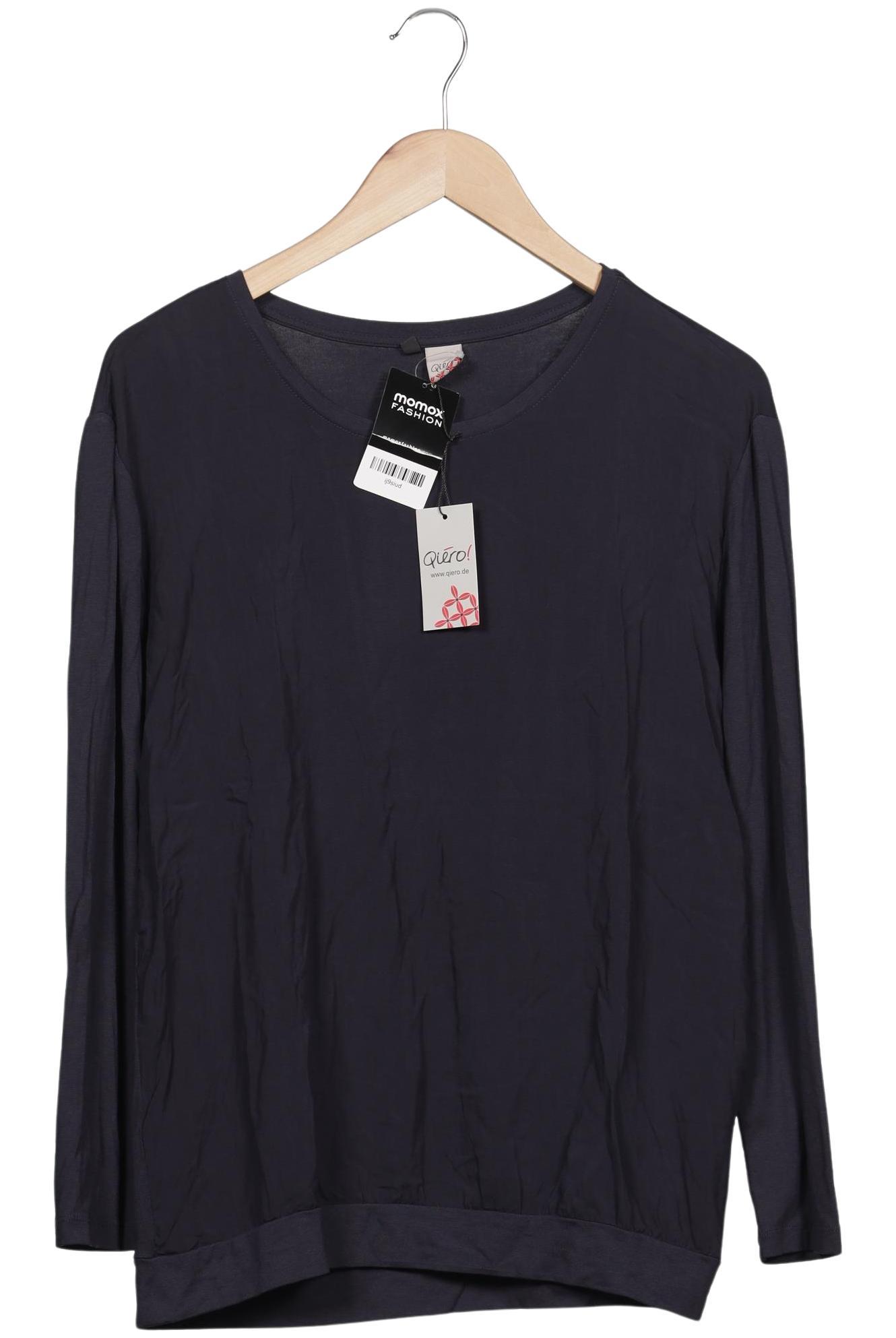 

Qiero Damen Langarmshirt, marineblau, Gr. 40