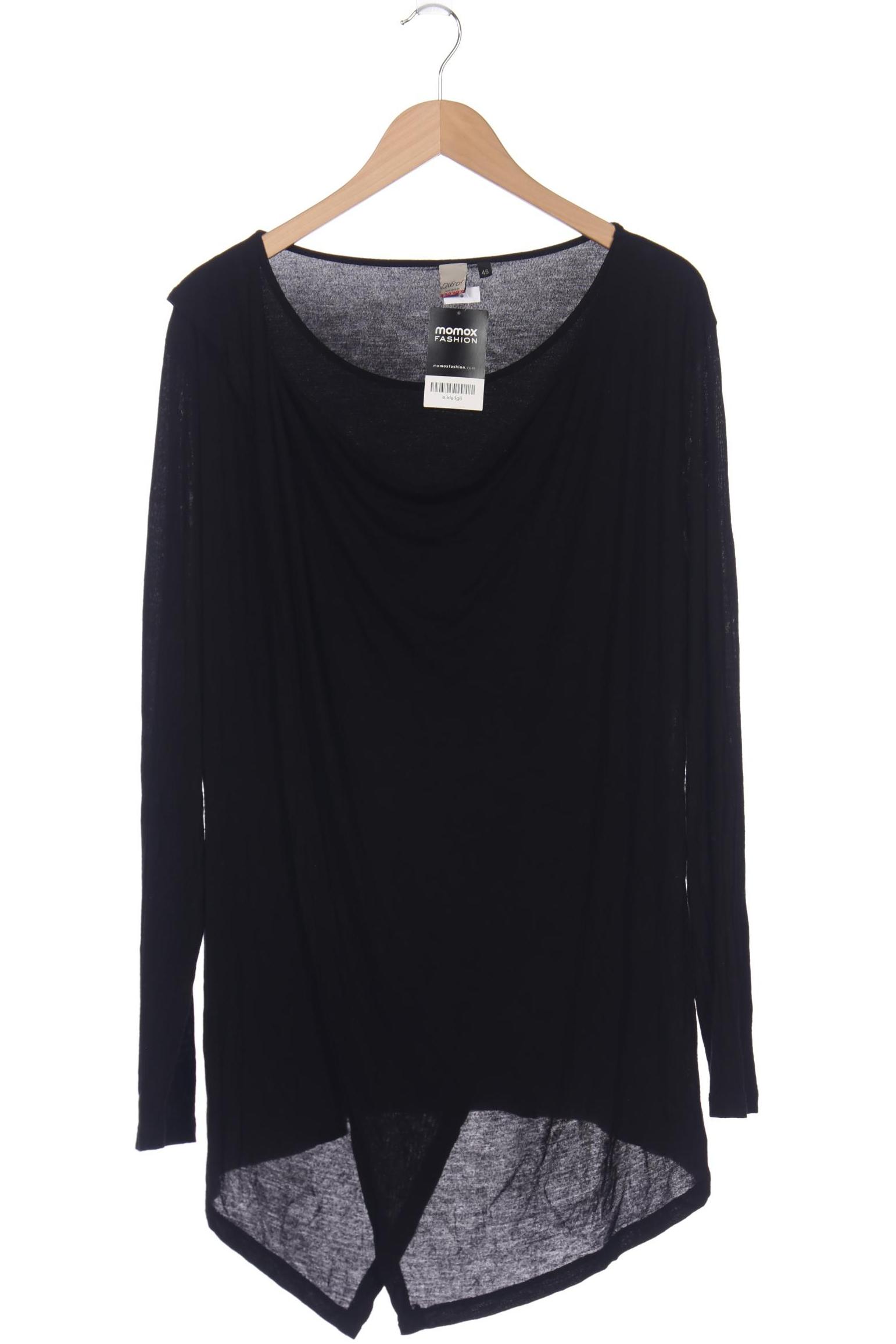 

Qiero Damen Langarmshirt, schwarz, Gr. 46