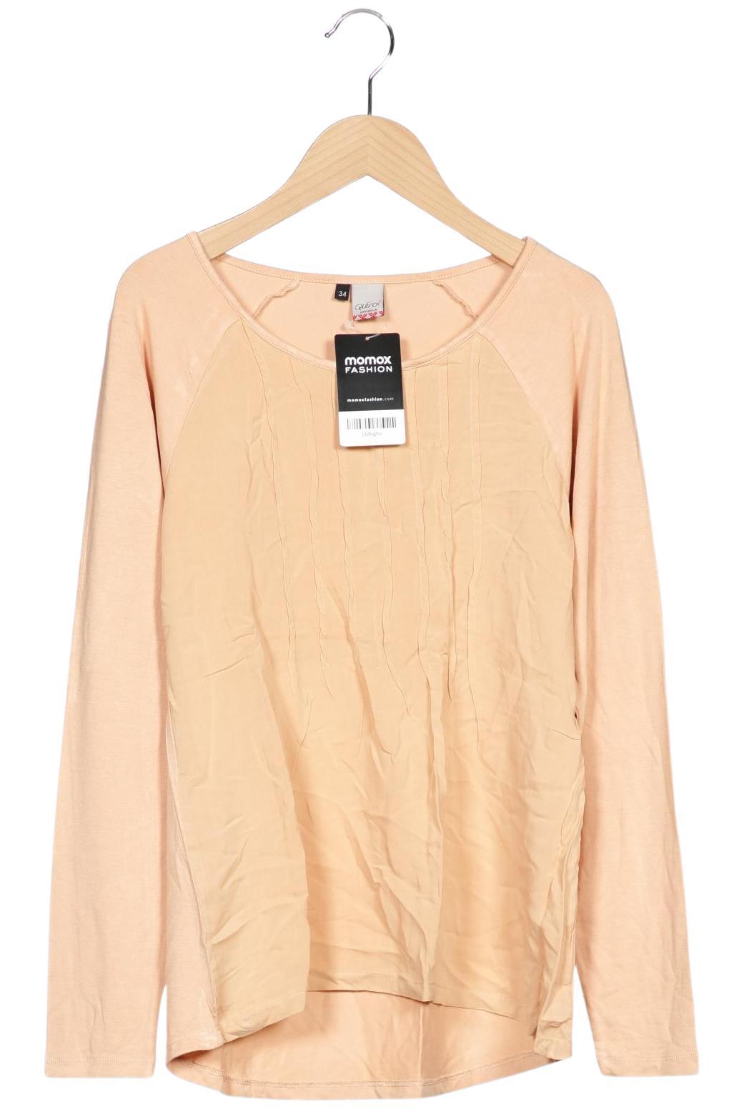 

Qiero Damen Langarmshirt, beige, Gr. 34