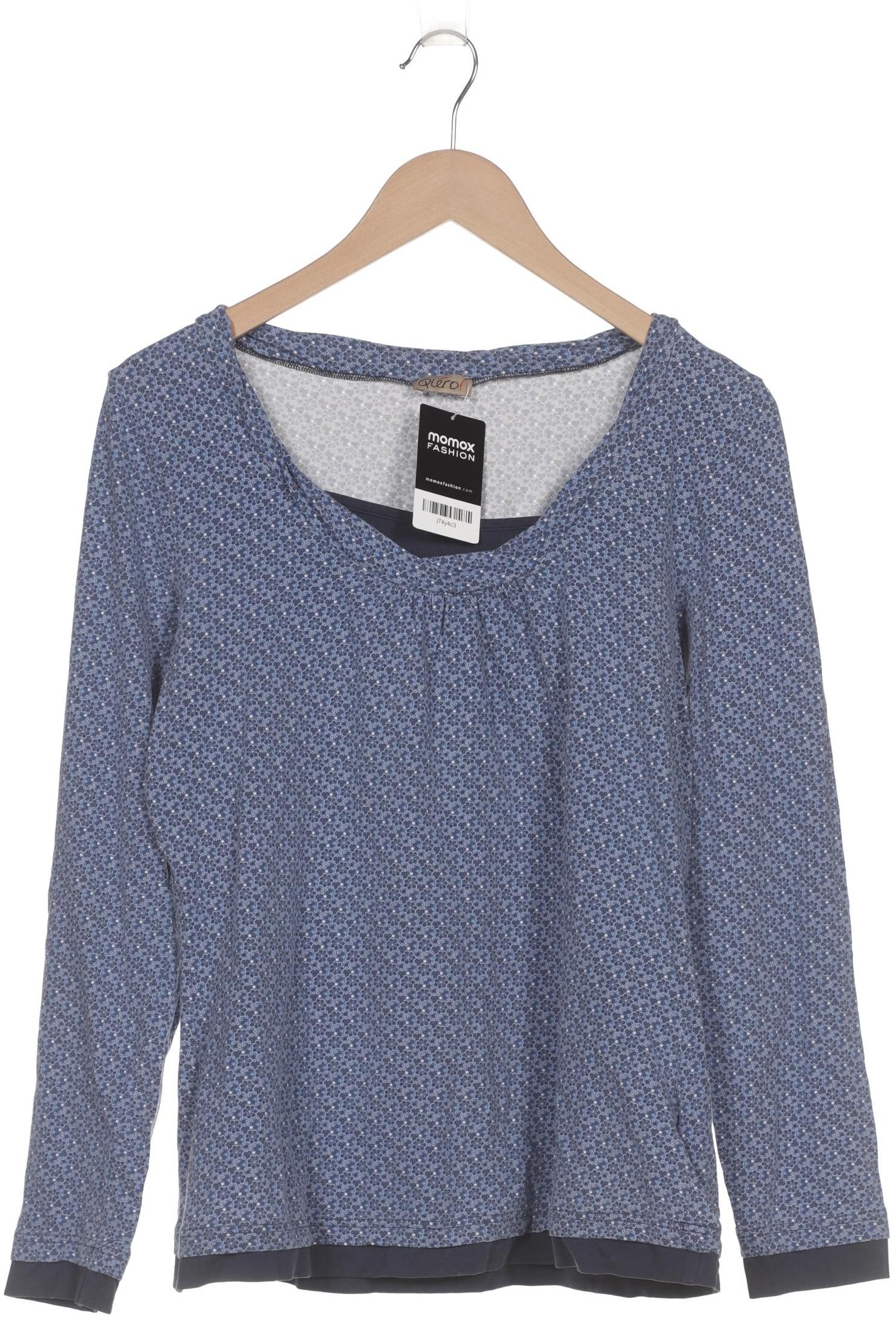 

Qiero Damen Langarmshirt, blau, Gr. 42