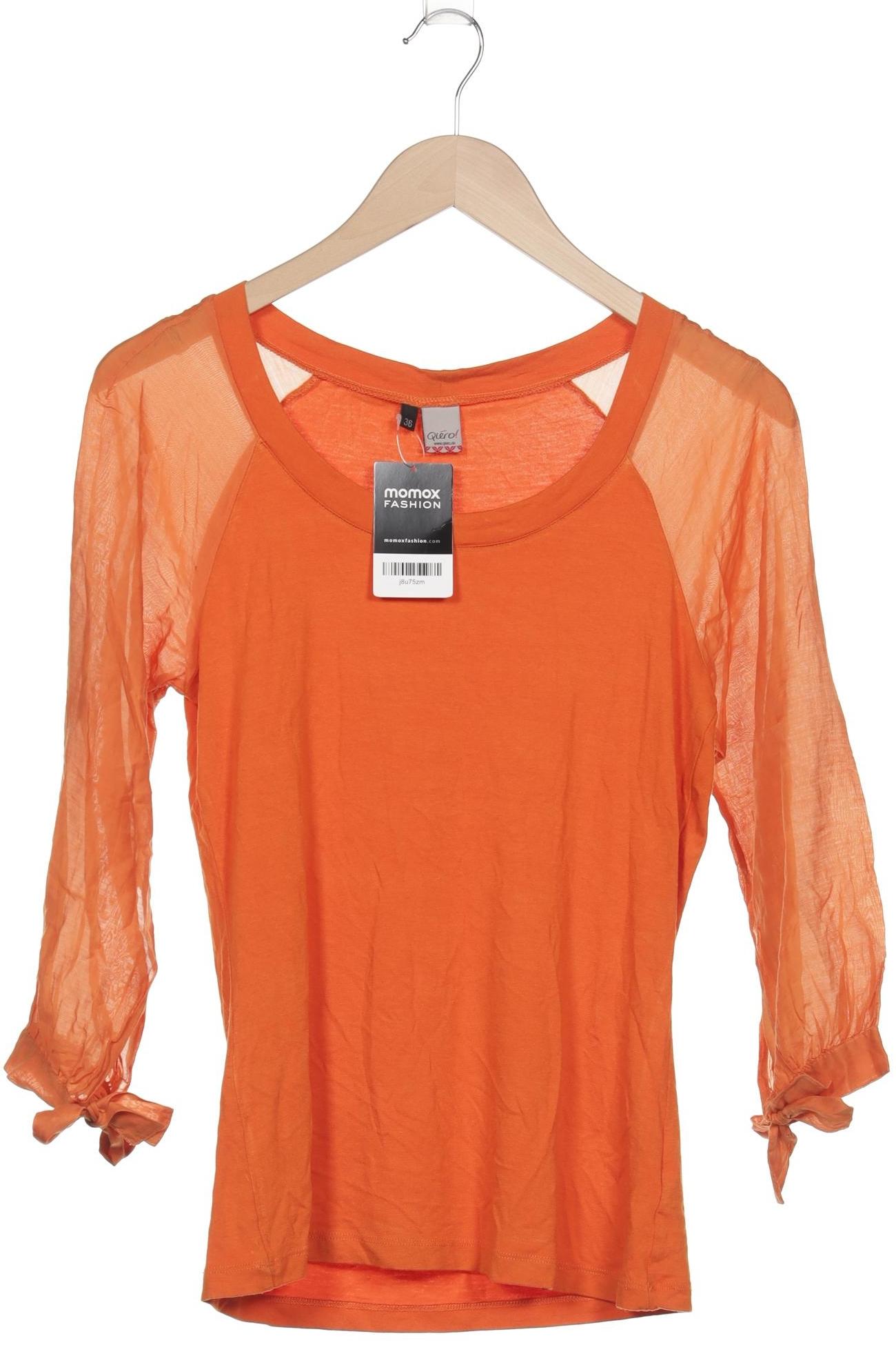 

Qiero Damen Langarmshirt, orange, Gr. 36
