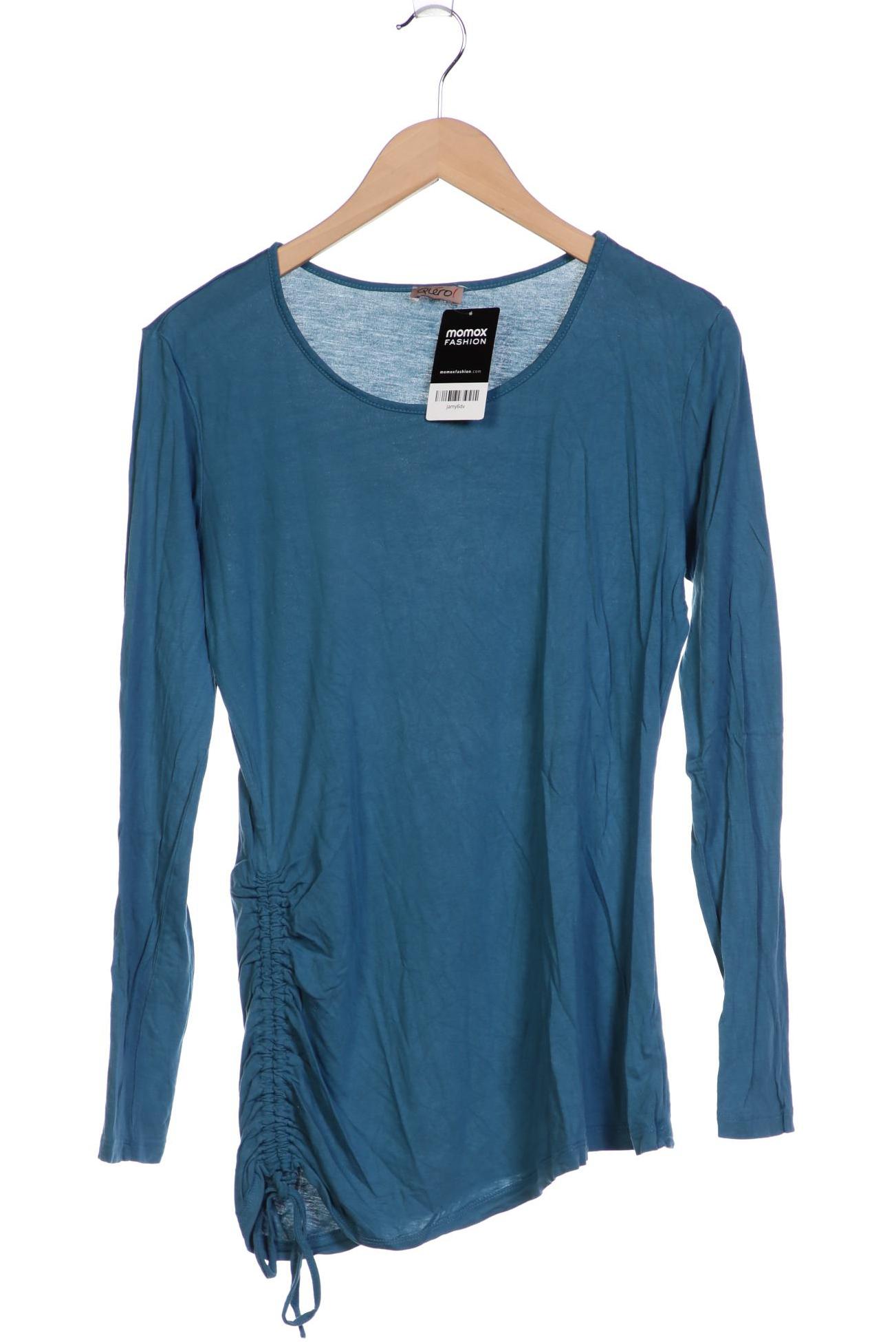 

Qiero Damen Langarmshirt, blau, Gr. 40