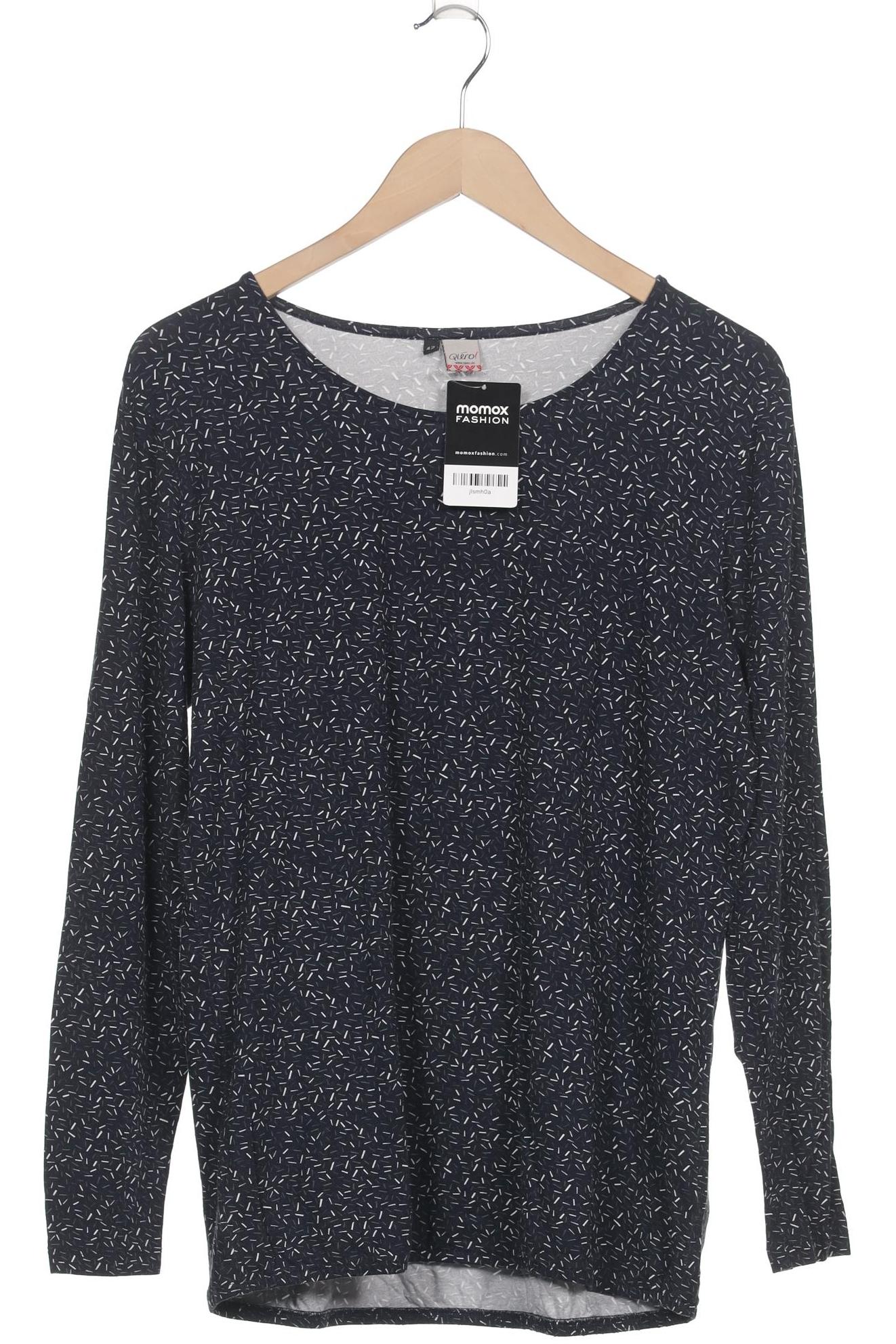 

Qiero Damen Langarmshirt, marineblau, Gr. 42