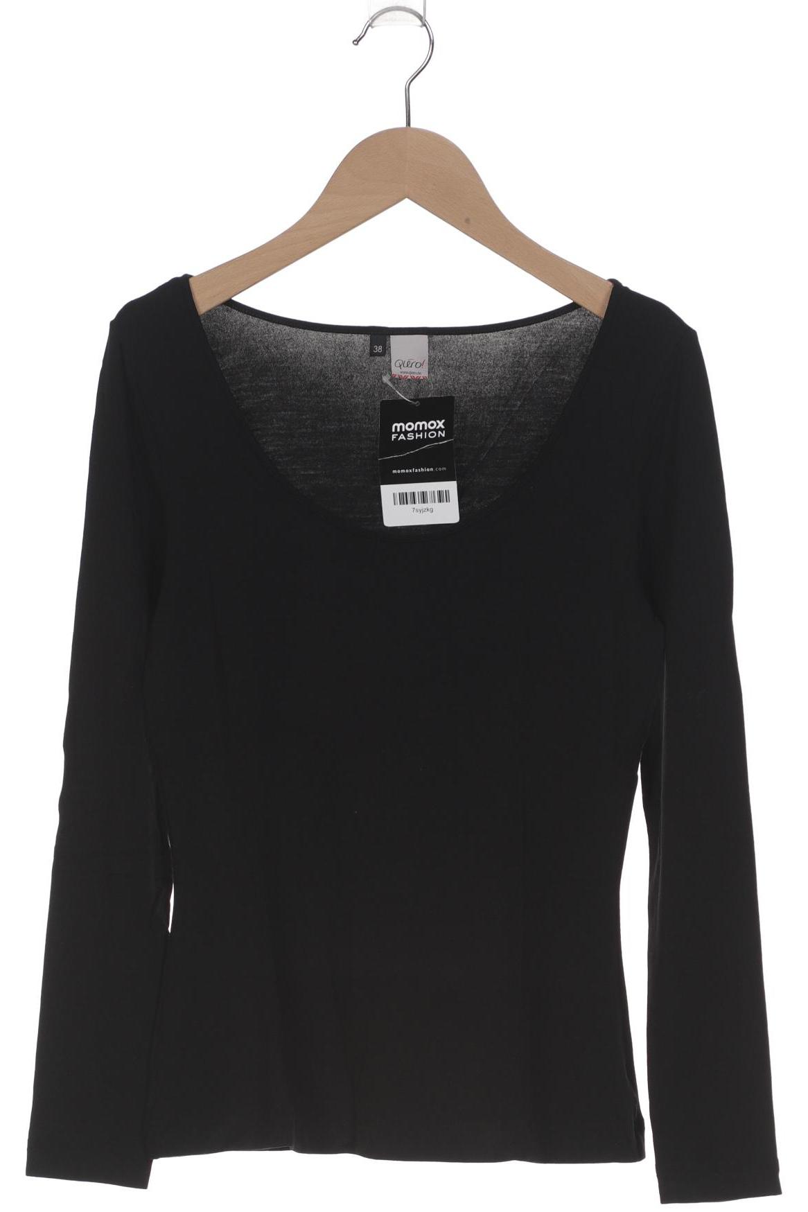 

Qiero Damen Langarmshirt, schwarz, Gr. 38