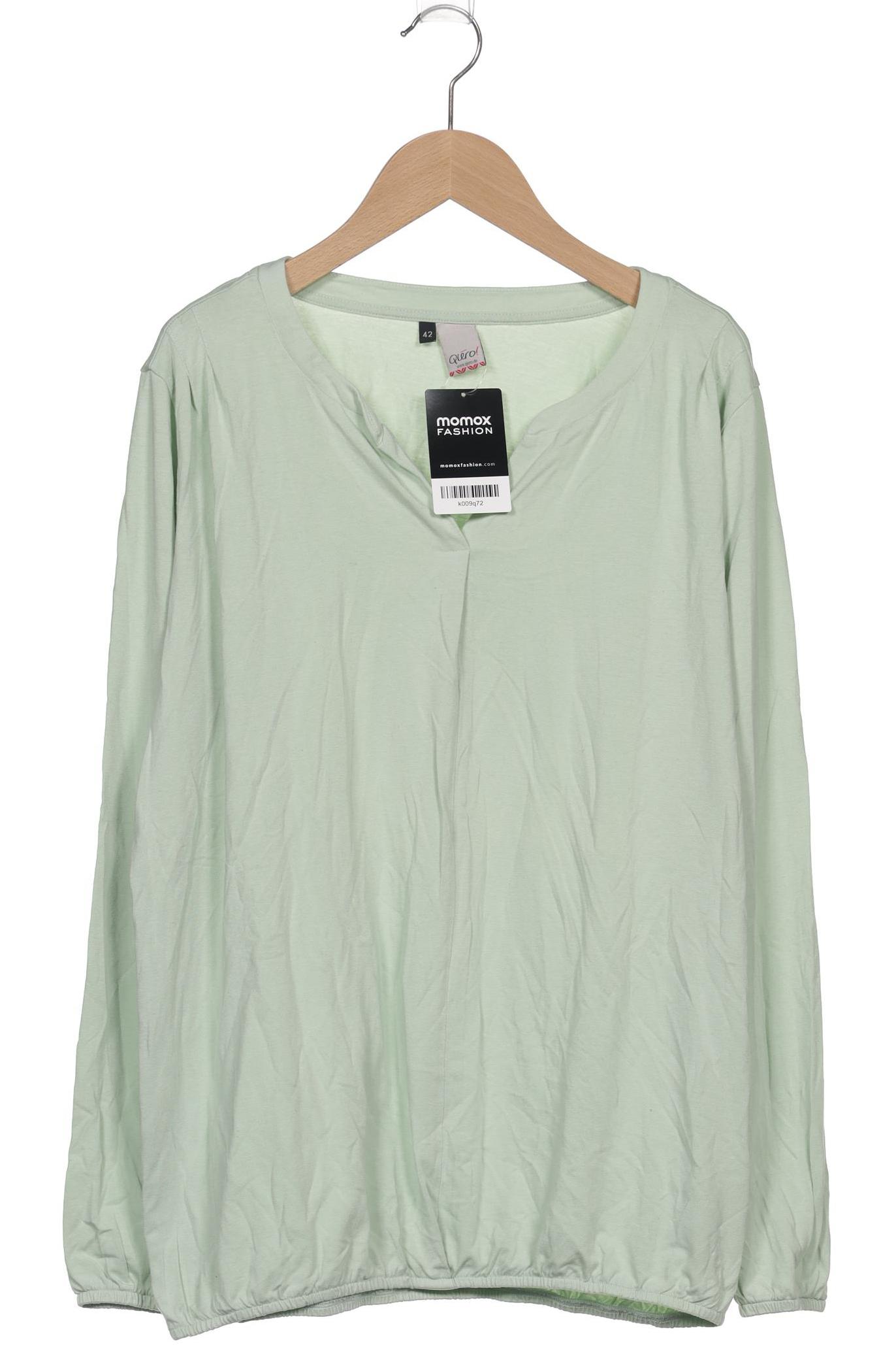 

Qiero Damen Langarmshirt, hellgrün, Gr. 42