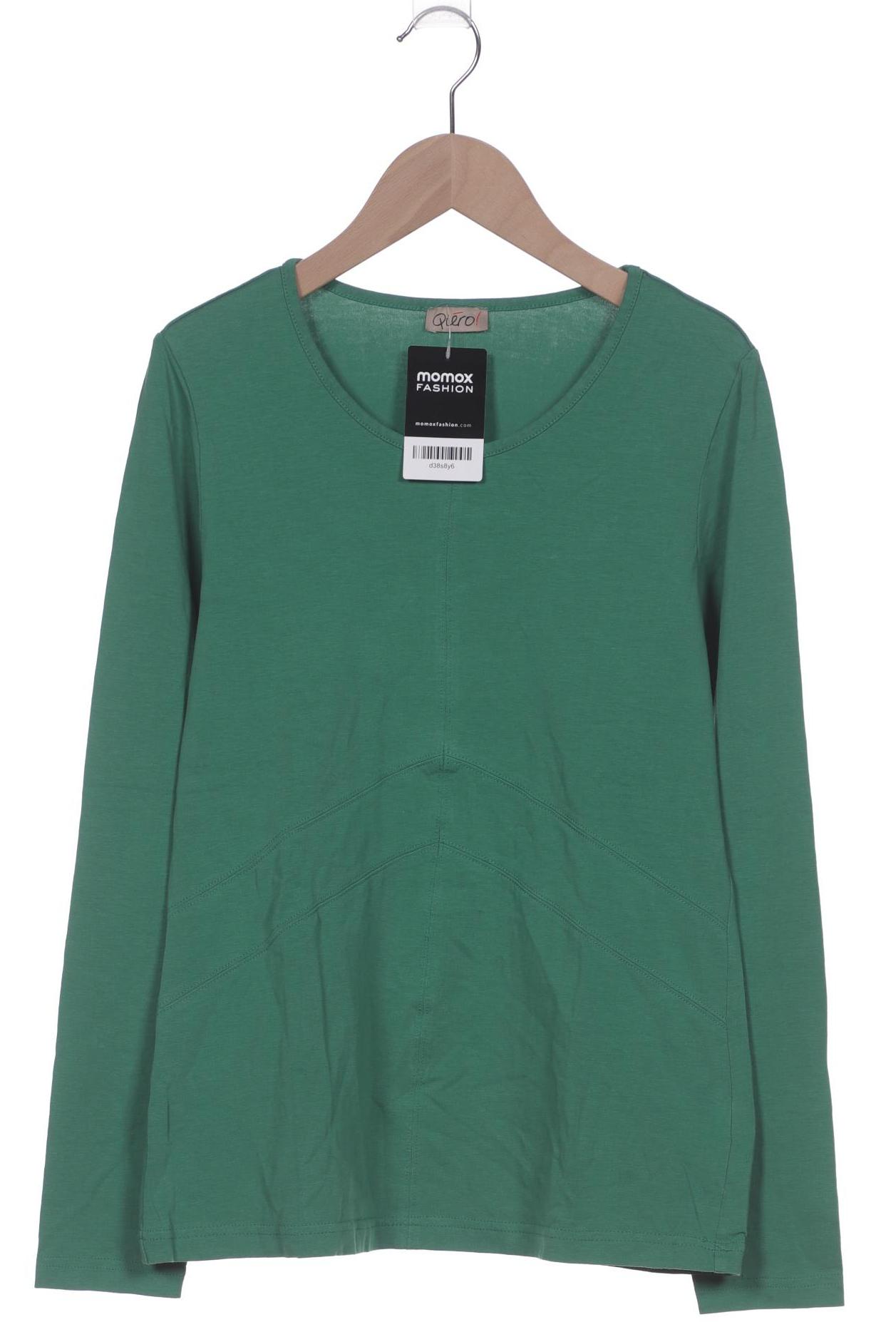 

Qiero Damen Langarmshirt, grün, Gr. 40