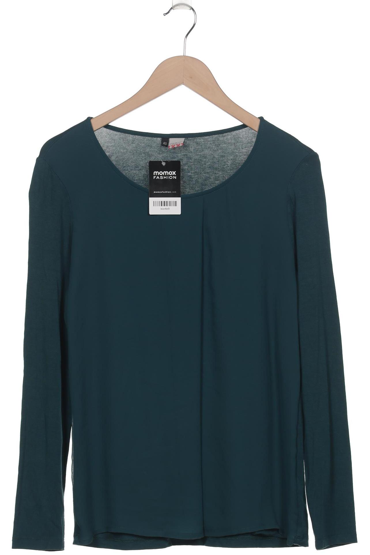 

Qiero Damen Langarmshirt, türkis, Gr. 40