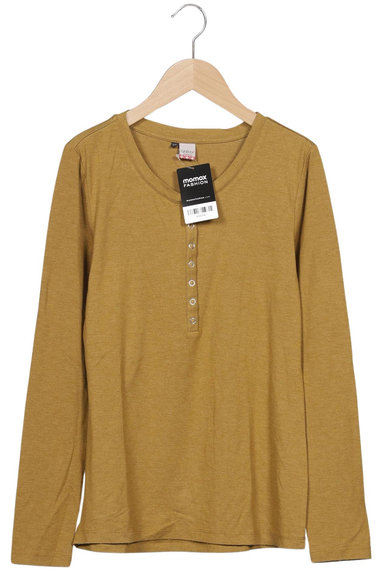 

Qiero Damen Langarmshirt, gelb, Gr. 38