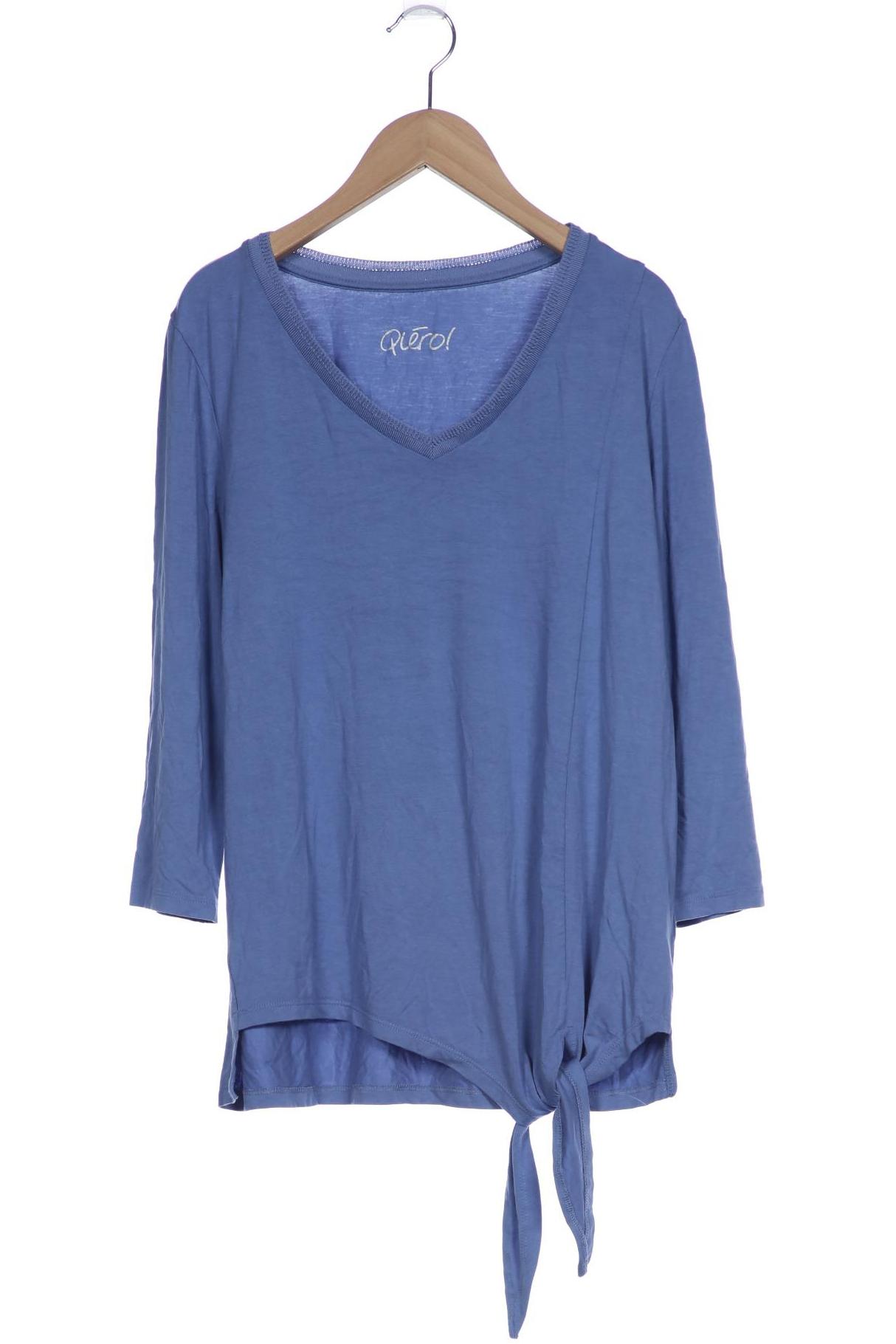 

Qiero Damen Langarmshirt, blau, Gr. 38