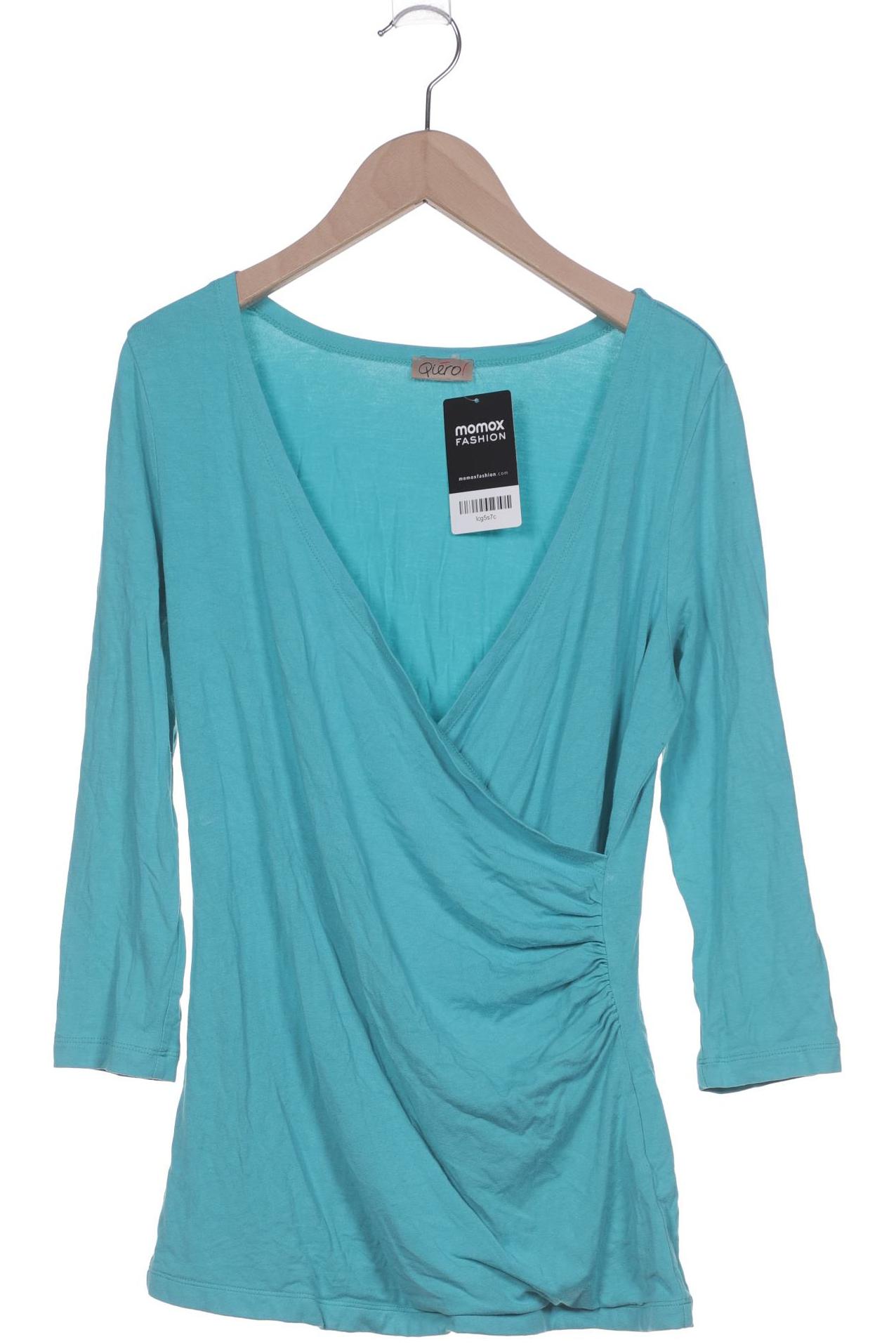 

Qiero Damen Langarmshirt, türkis, Gr. 36