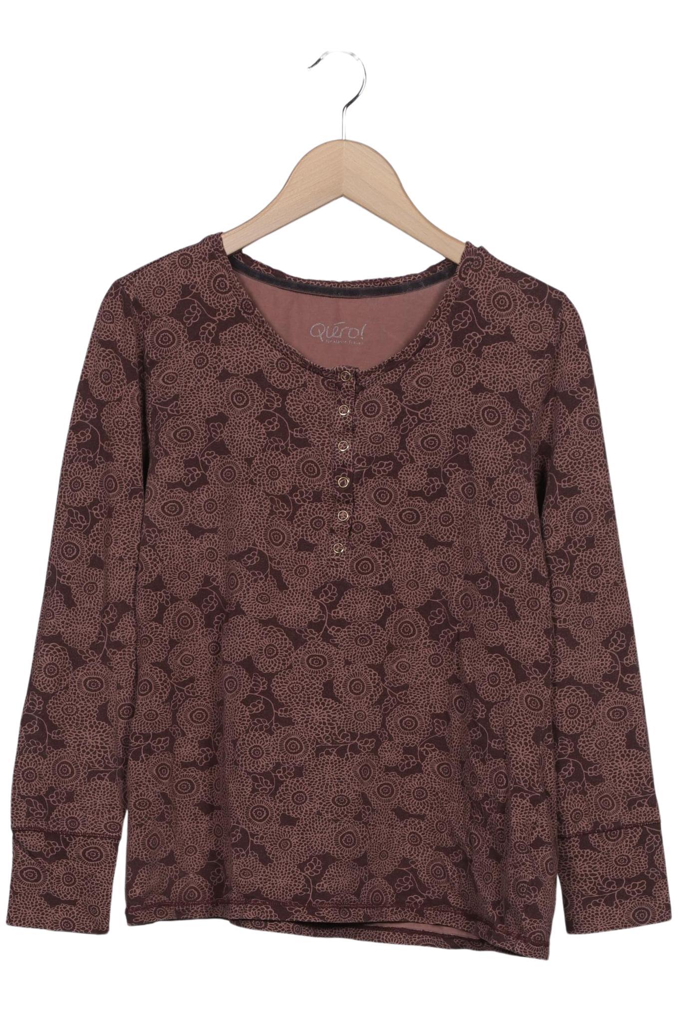 

Qiero Damen Langarmshirt, braun, Gr. 42