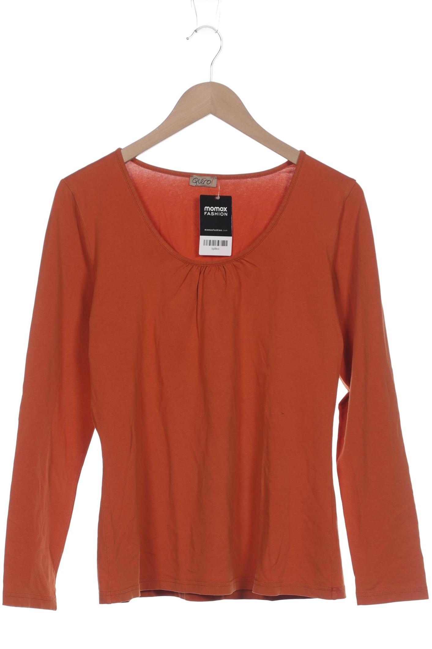 

Qiero Damen Langarmshirt, orange, Gr. 42