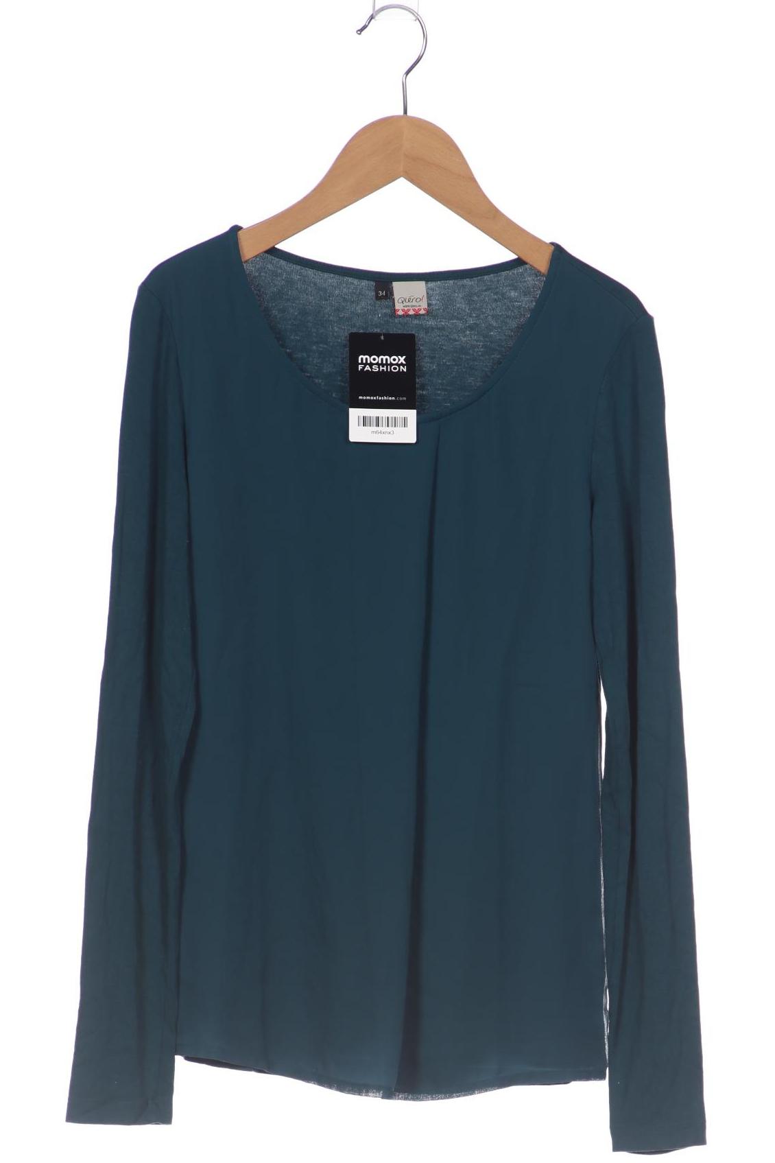 

Qiero Damen Langarmshirt, grün, Gr. 34