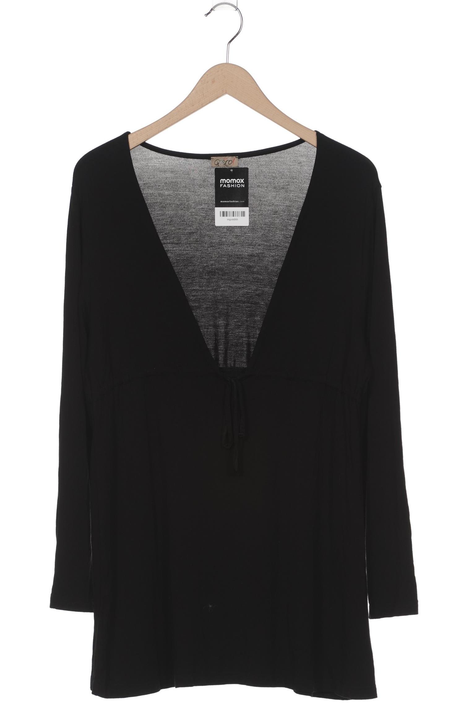 

Qiero Damen Langarmshirt, schwarz, Gr. 44