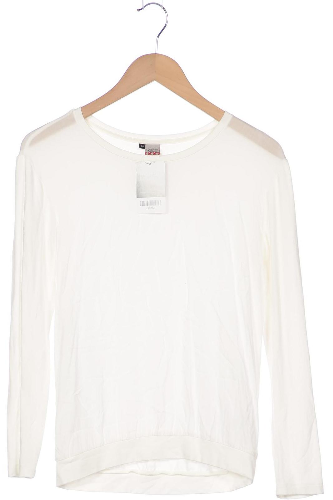 

Qiero Damen Langarmshirt, weiß, Gr. 34