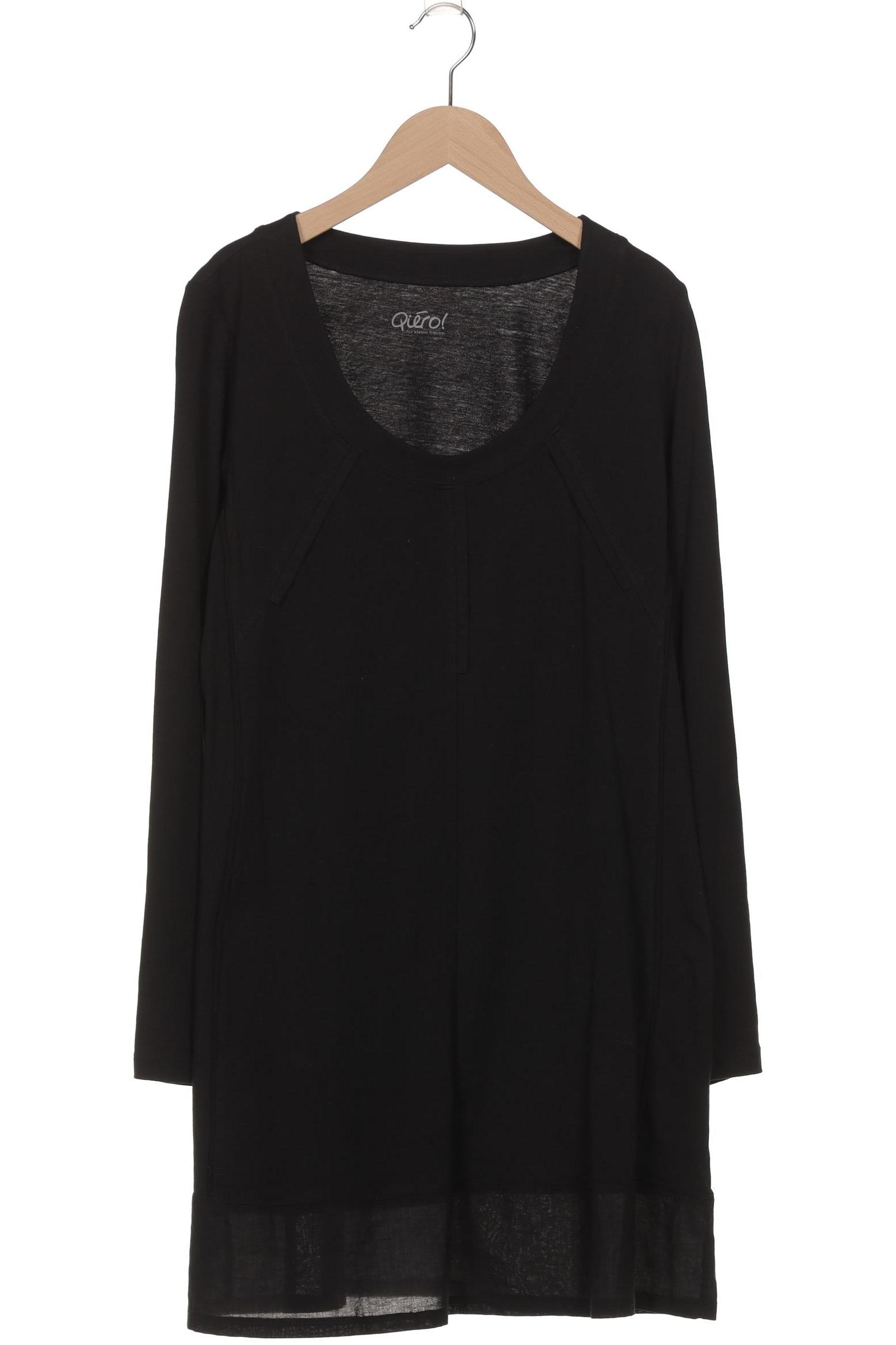 

Qiero Damen Langarmshirt, schwarz, Gr. 42