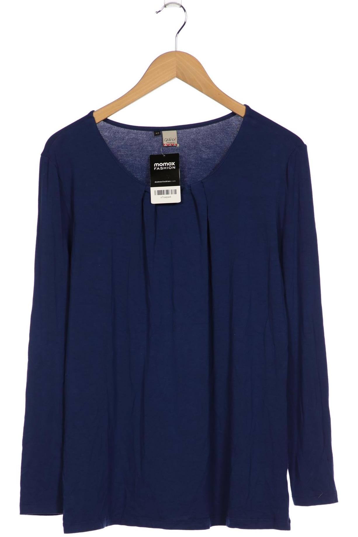 

Qiero Damen Langarmshirt, marineblau, Gr. 42