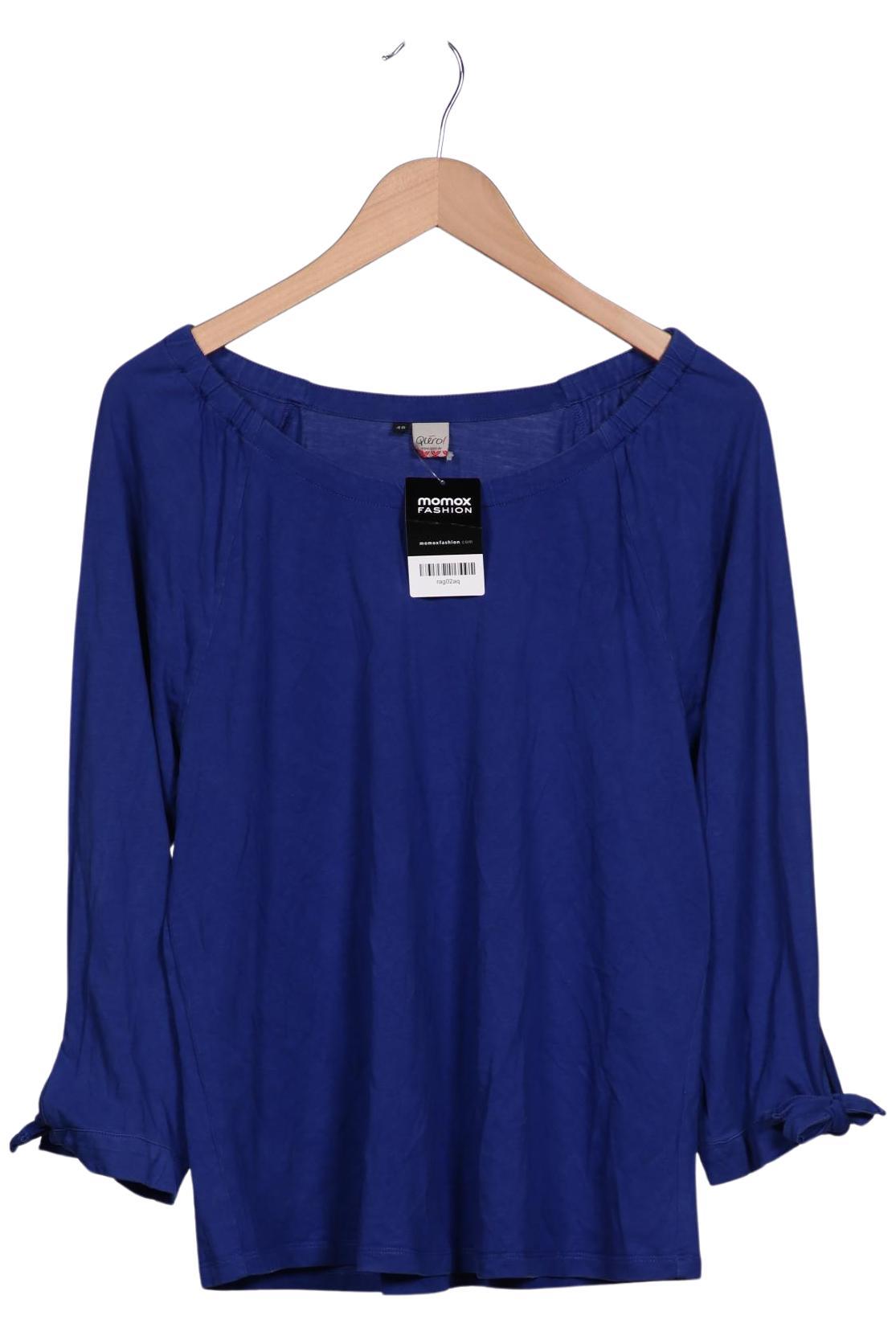 

Qiero Damen Langarmshirt, blau, Gr. 46