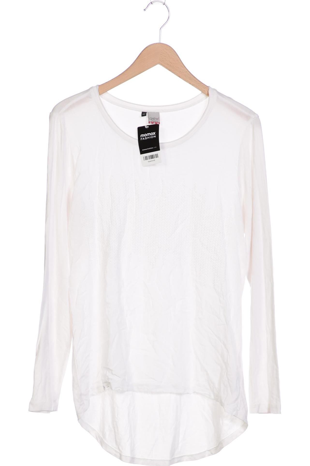 

Qiero Damen Langarmshirt, weiß, Gr. 42