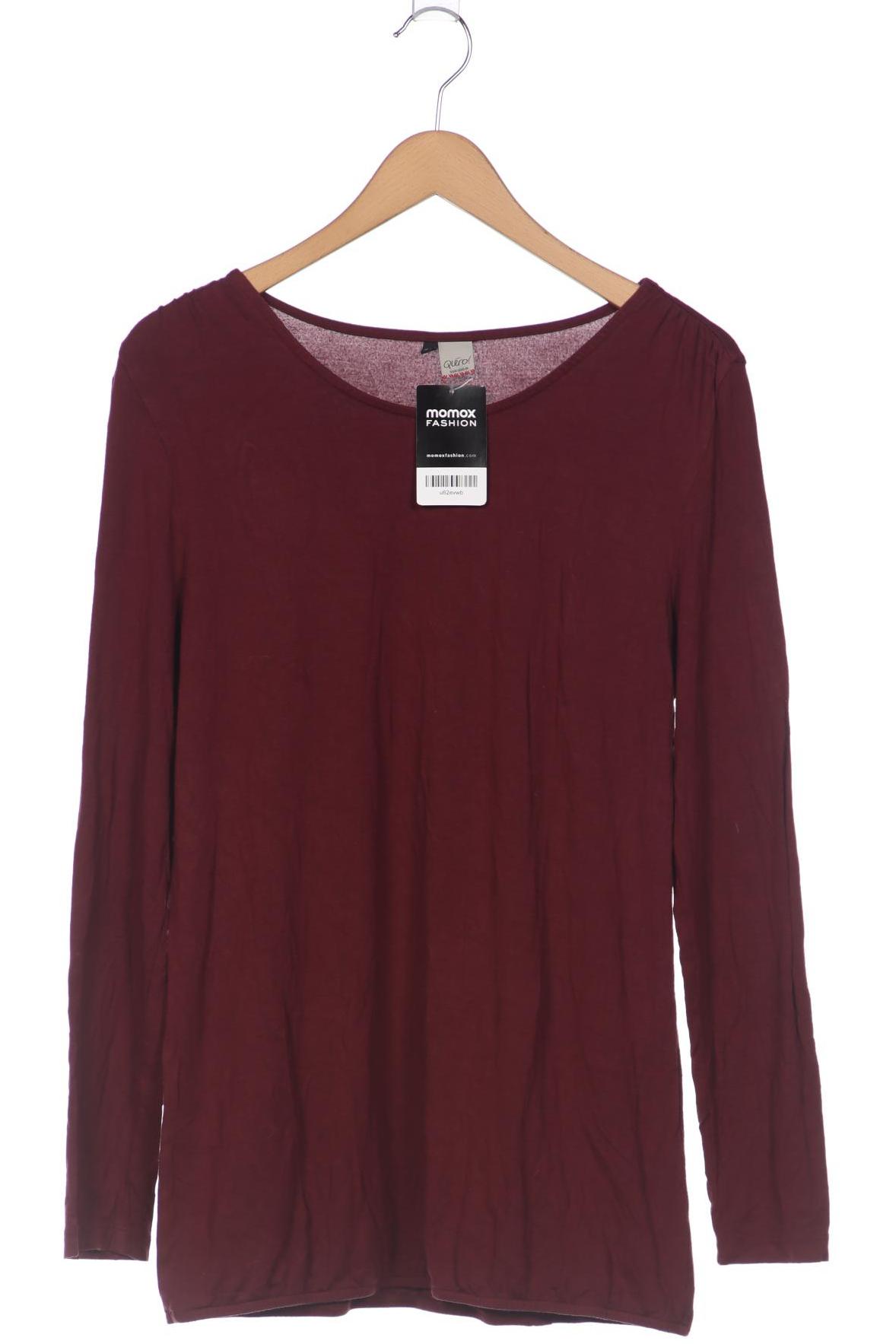 

Qiero Damen Langarmshirt, bordeaux, Gr. 42