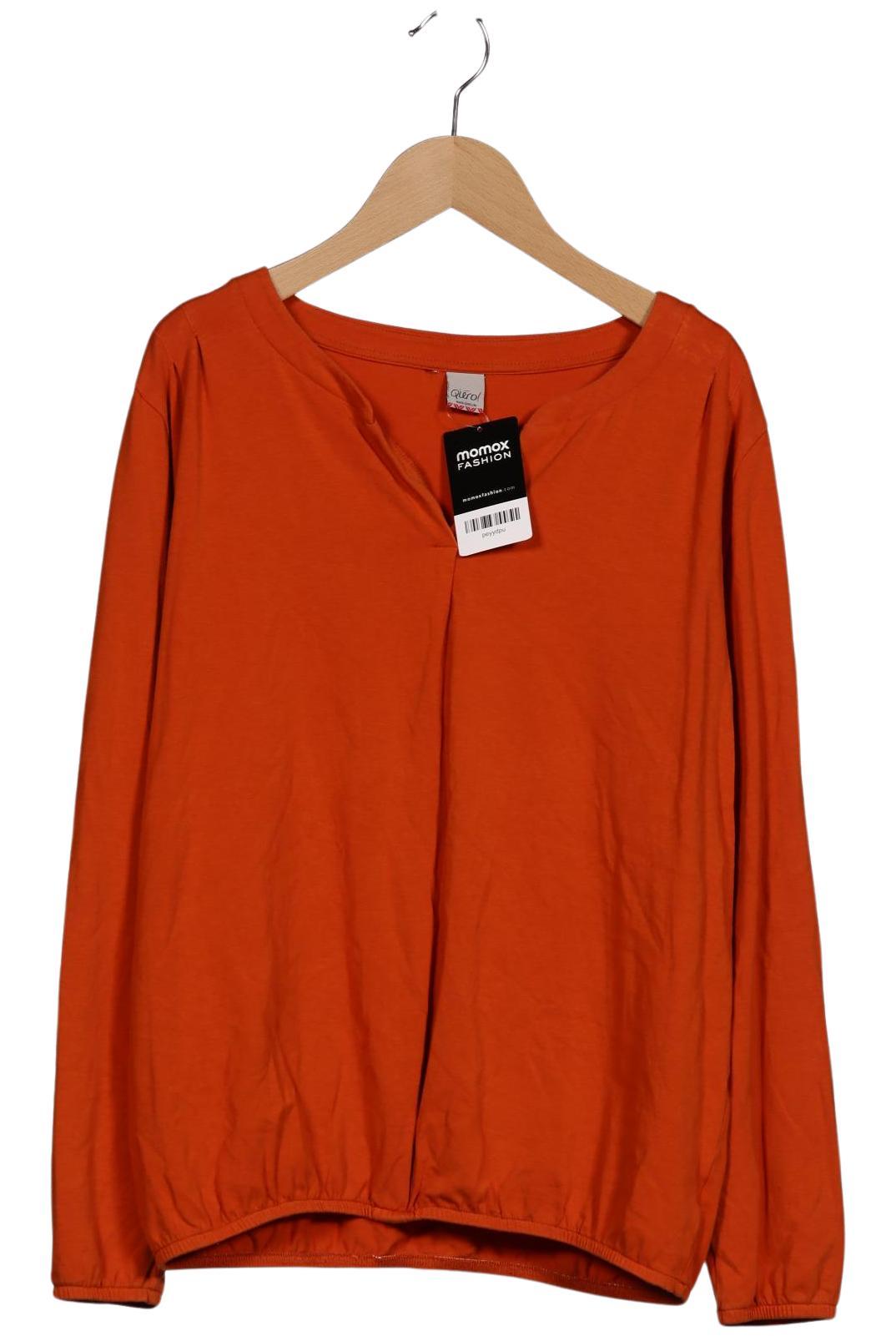 

Qiero Damen Langarmshirt, orange, Gr. 44