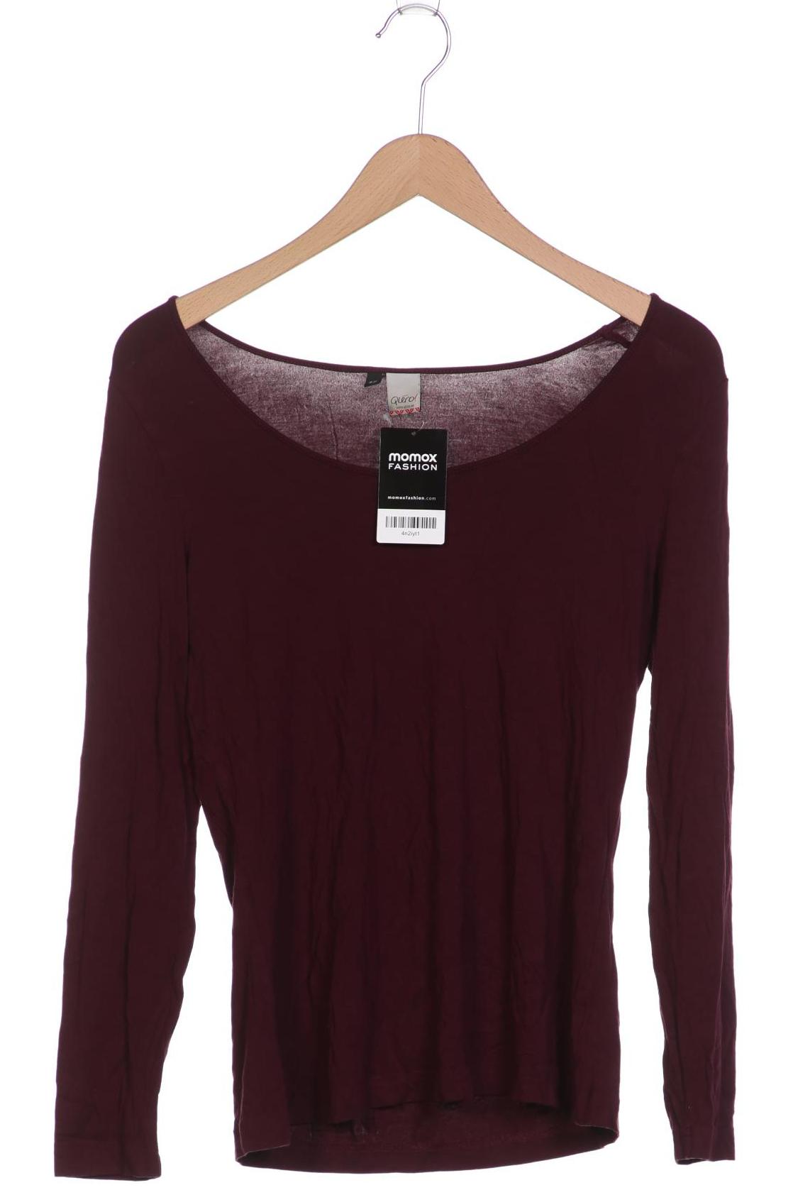 

Qiero Damen Langarmshirt, bordeaux, Gr. 42