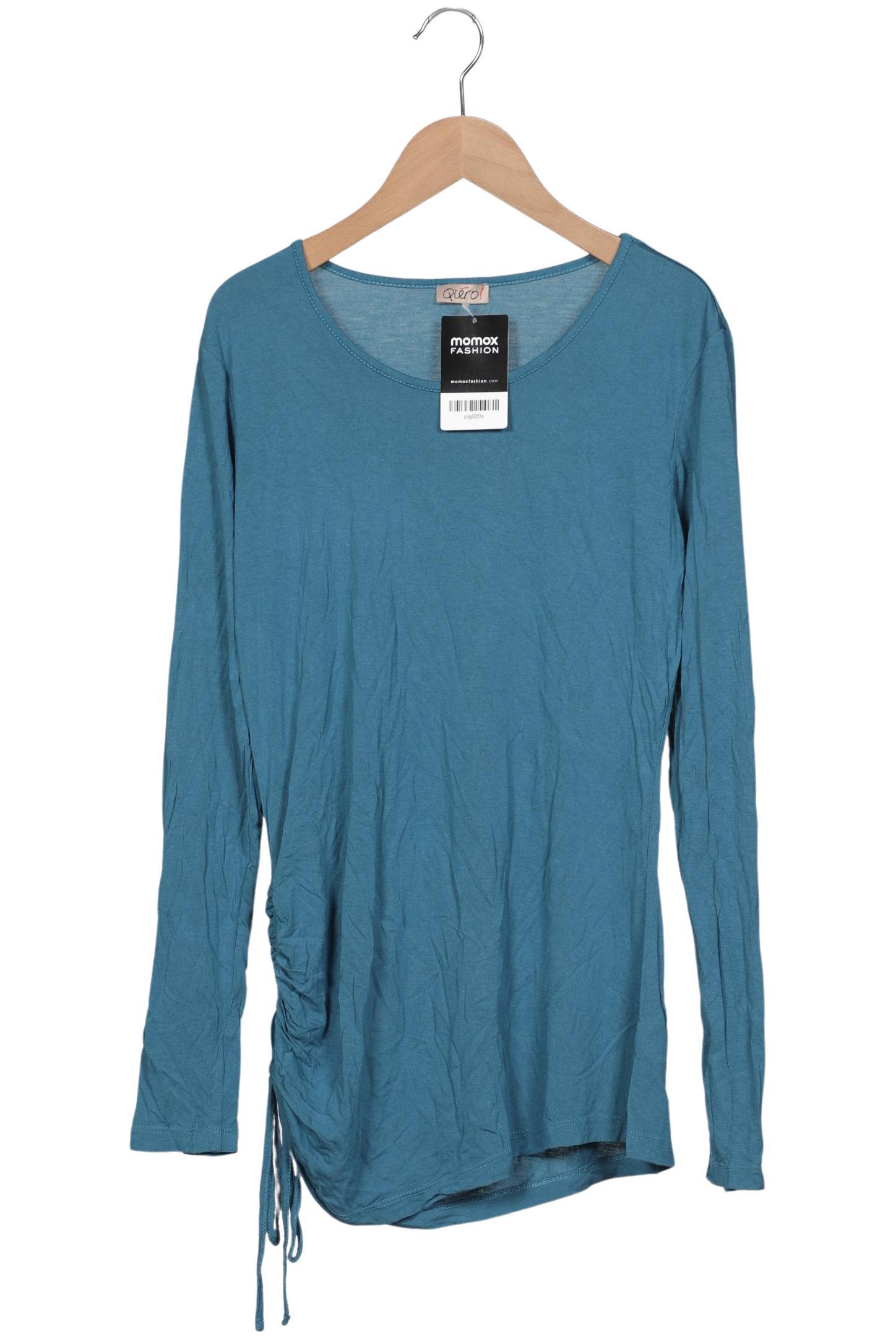 

Qiero Damen Langarmshirt, türkis, Gr. 36