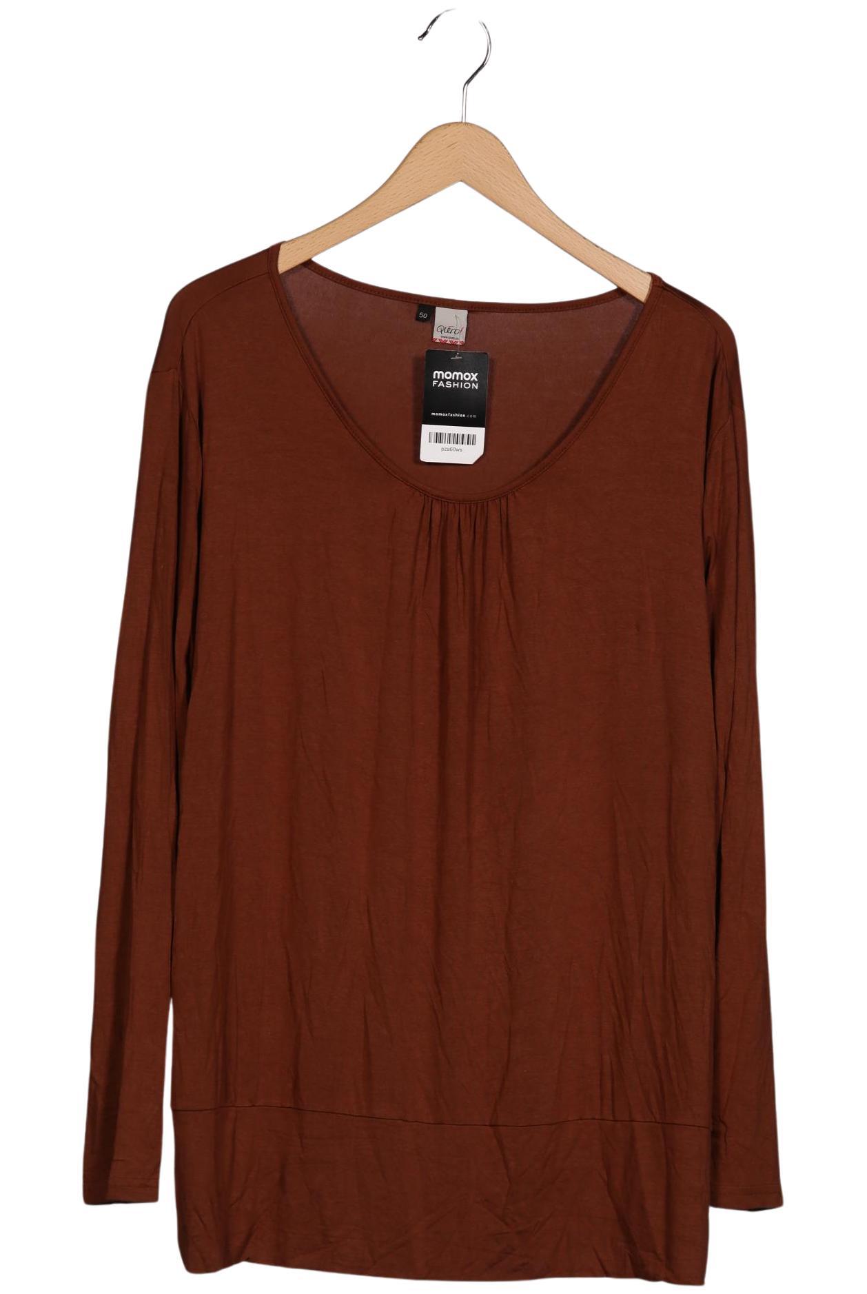 

Qiero Damen Langarmshirt, braun, Gr. 50