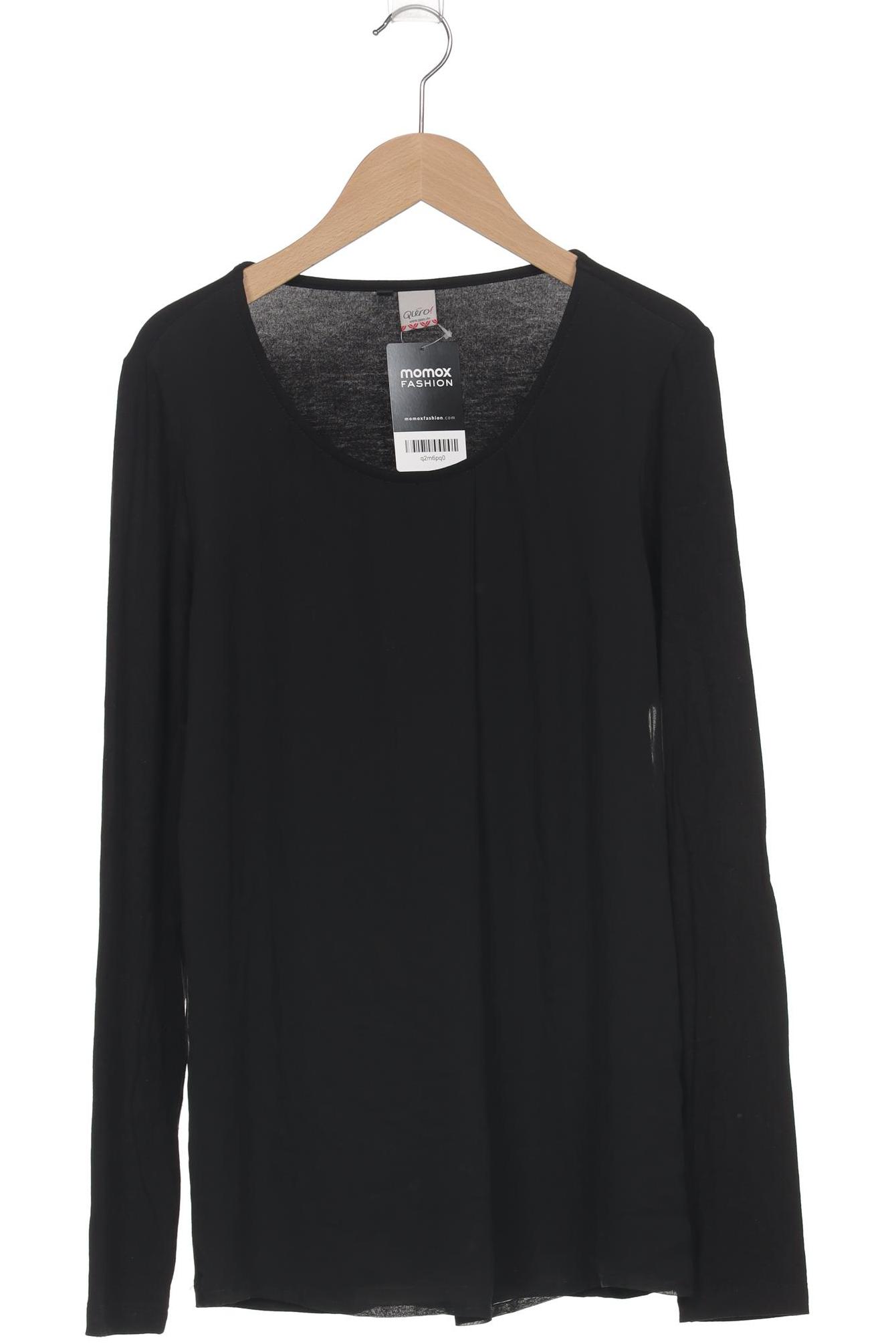 

Qiero Damen Langarmshirt, schwarz, Gr. 36