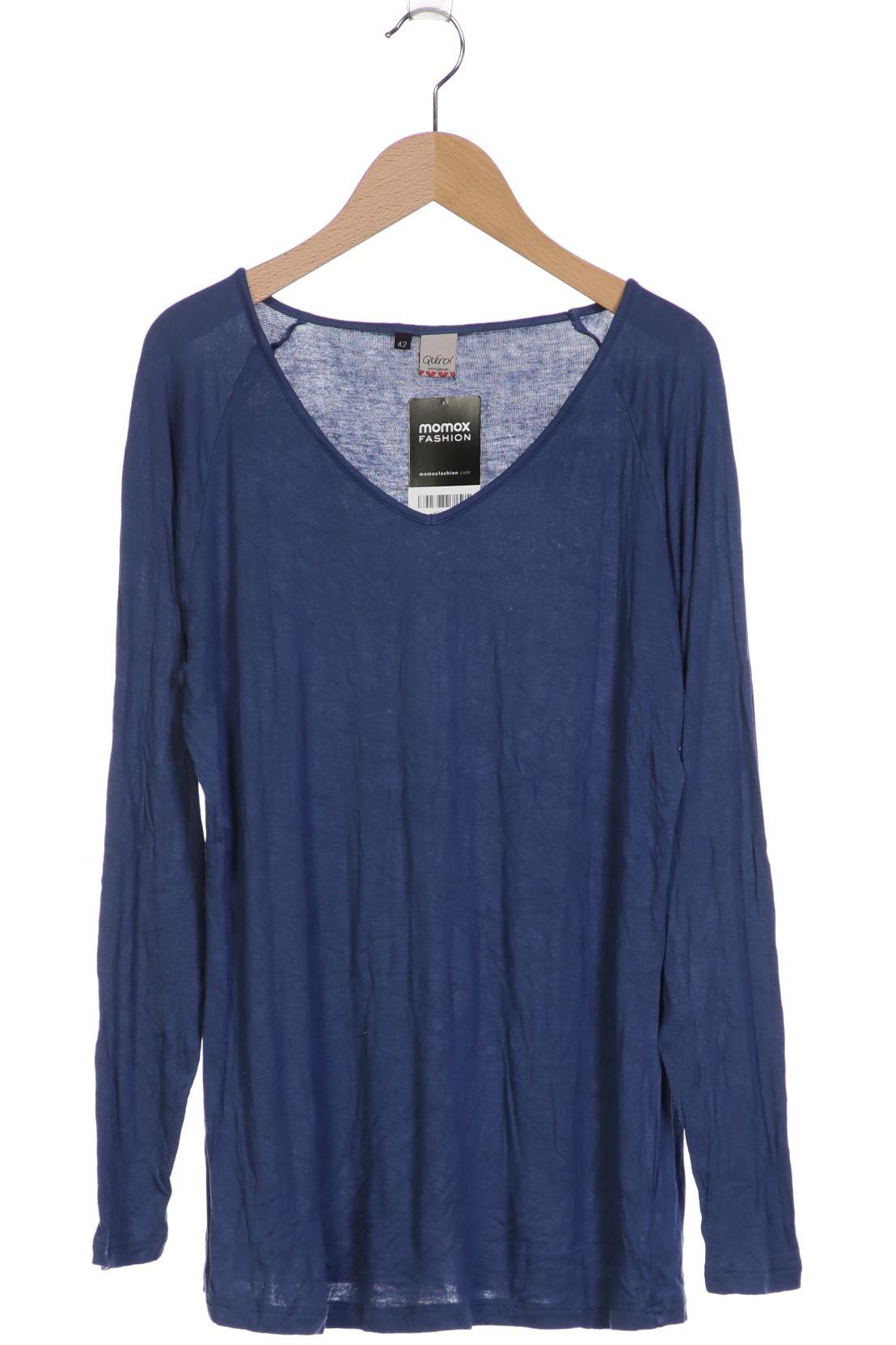 

Qiero Damen Langarmshirt, blau, Gr. 42