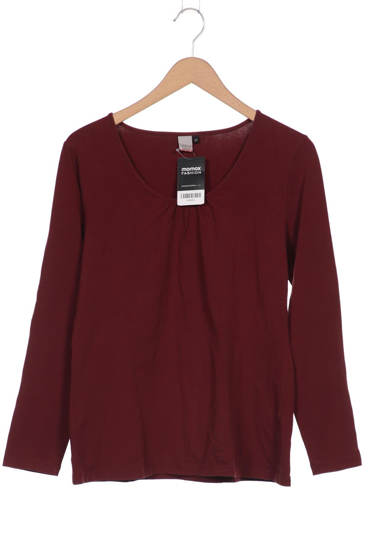 

Qiero Damen Langarmshirt, bordeaux, Gr. 46