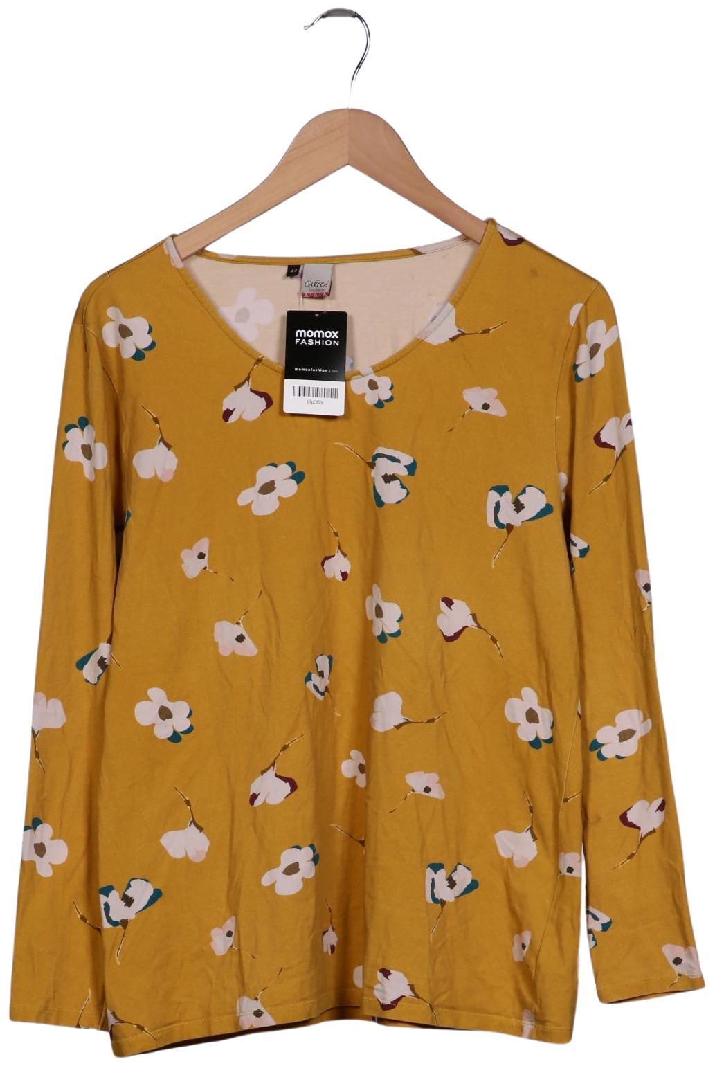 

Qiero Damen Langarmshirt, gelb, Gr. 44