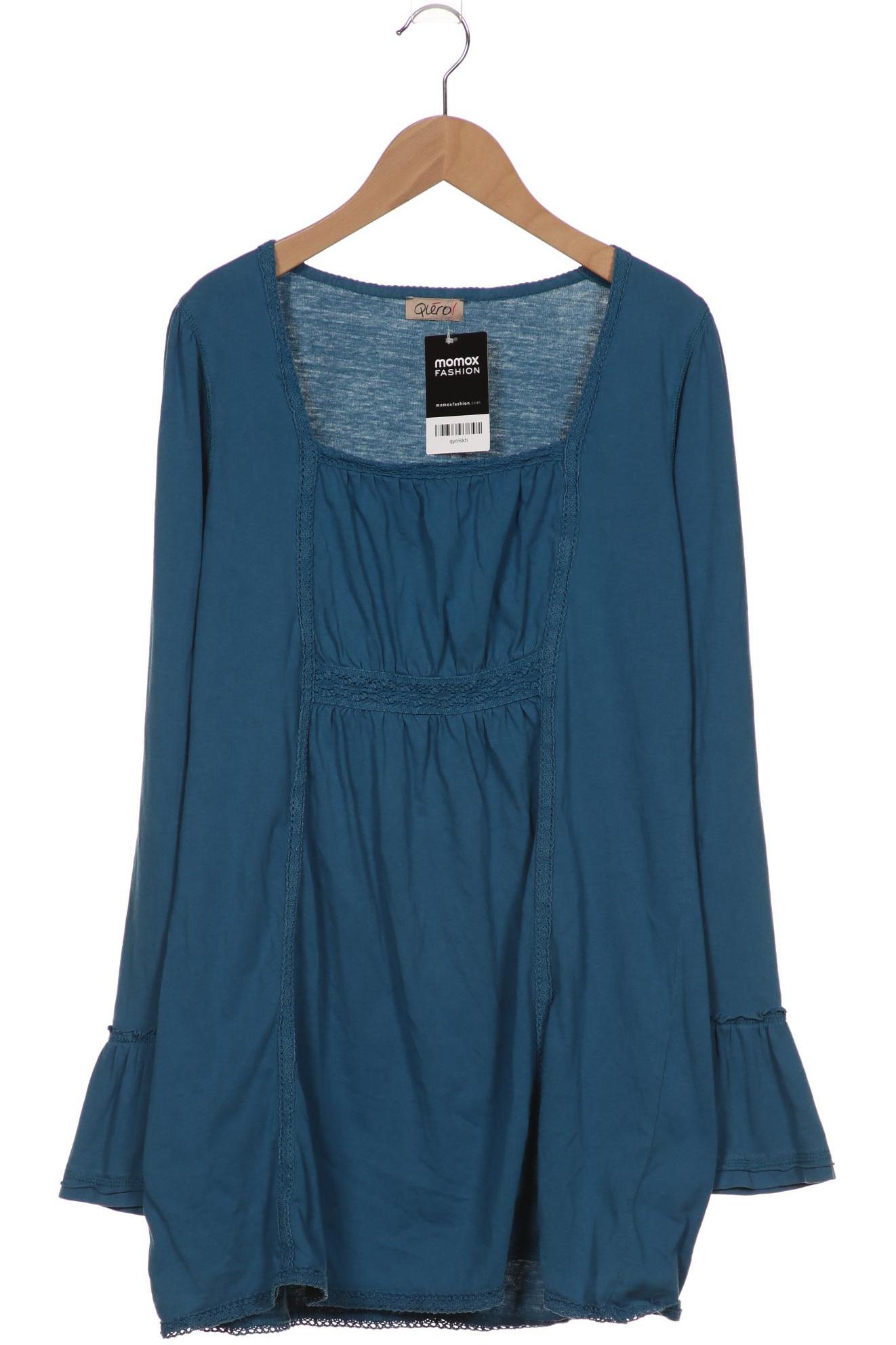 

Qiero Damen Langarmshirt, blau, Gr. 42