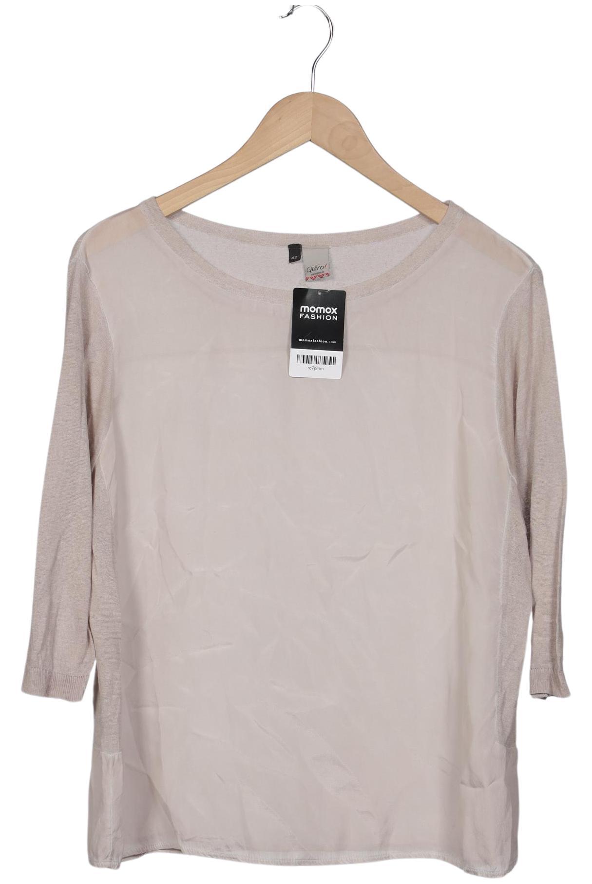 

Qiero Damen Langarmshirt, beige, Gr. 42
