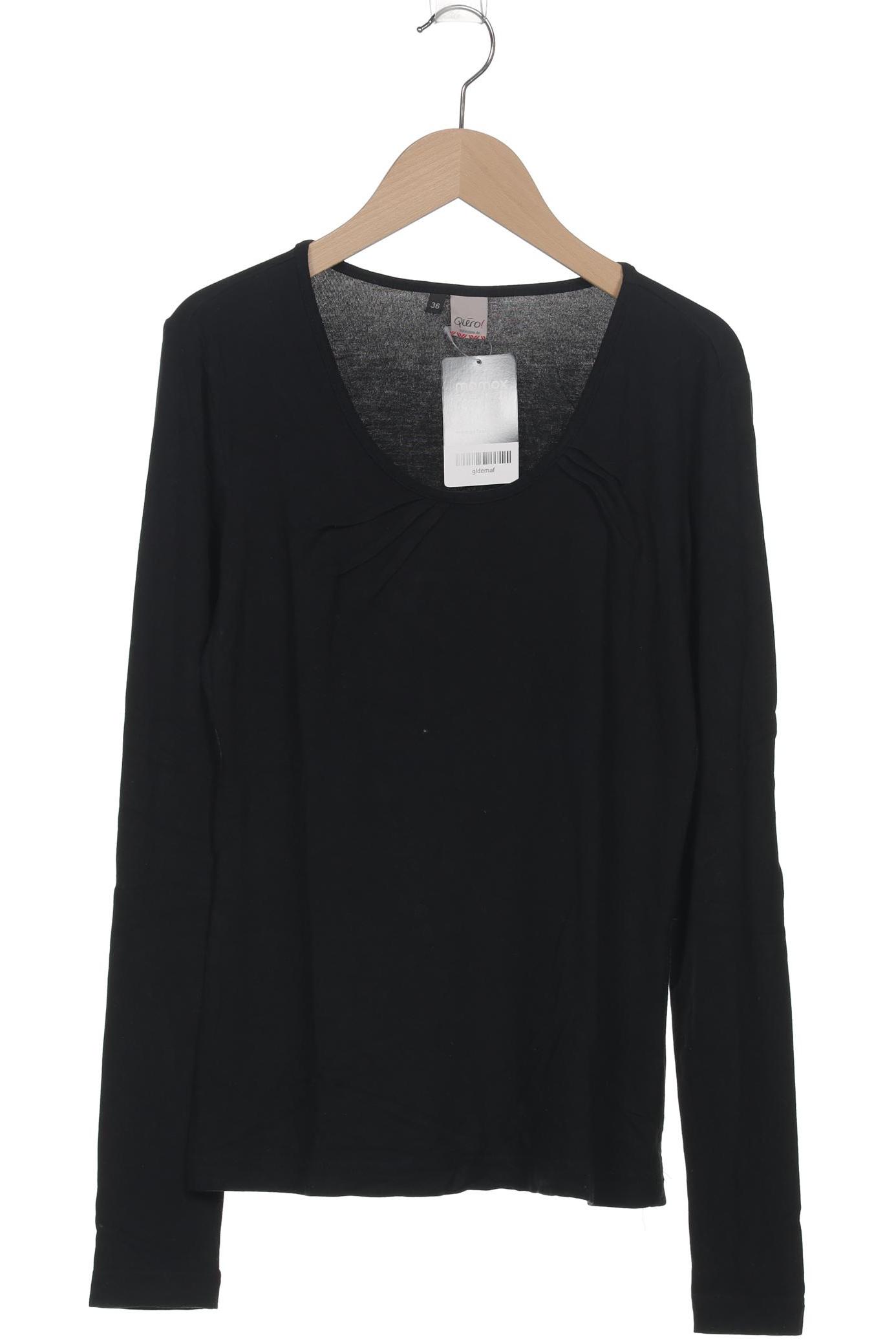 

Qiero Damen Langarmshirt, schwarz, Gr. 36