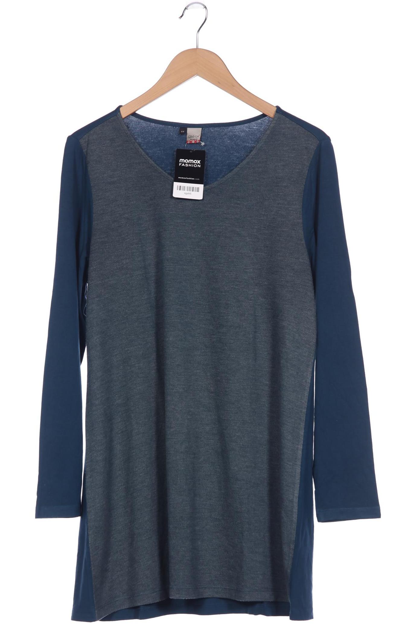 

Qiero Damen Langarmshirt, türkis, Gr. 44