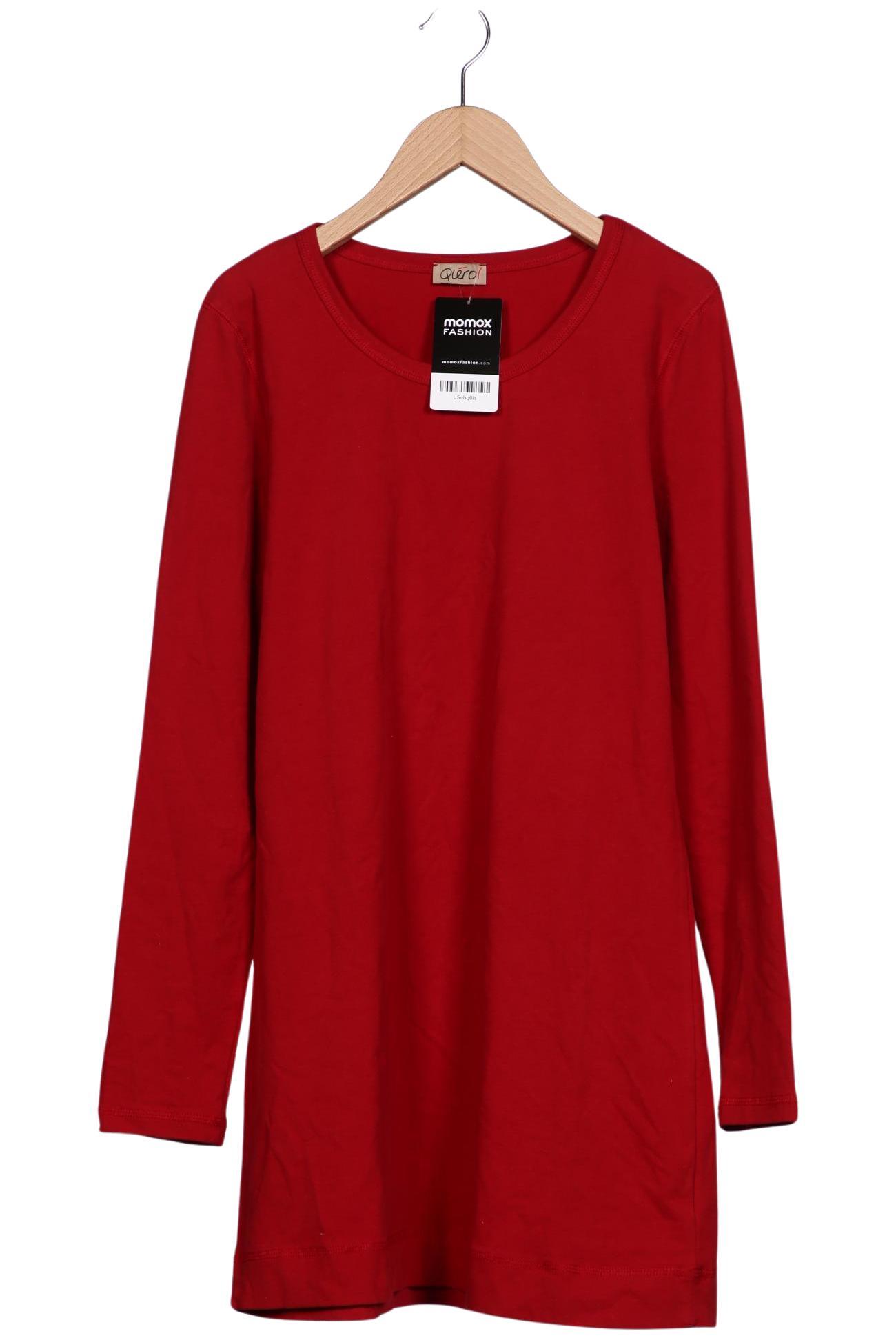 

Qiero Damen Langarmshirt, rot, Gr. 40