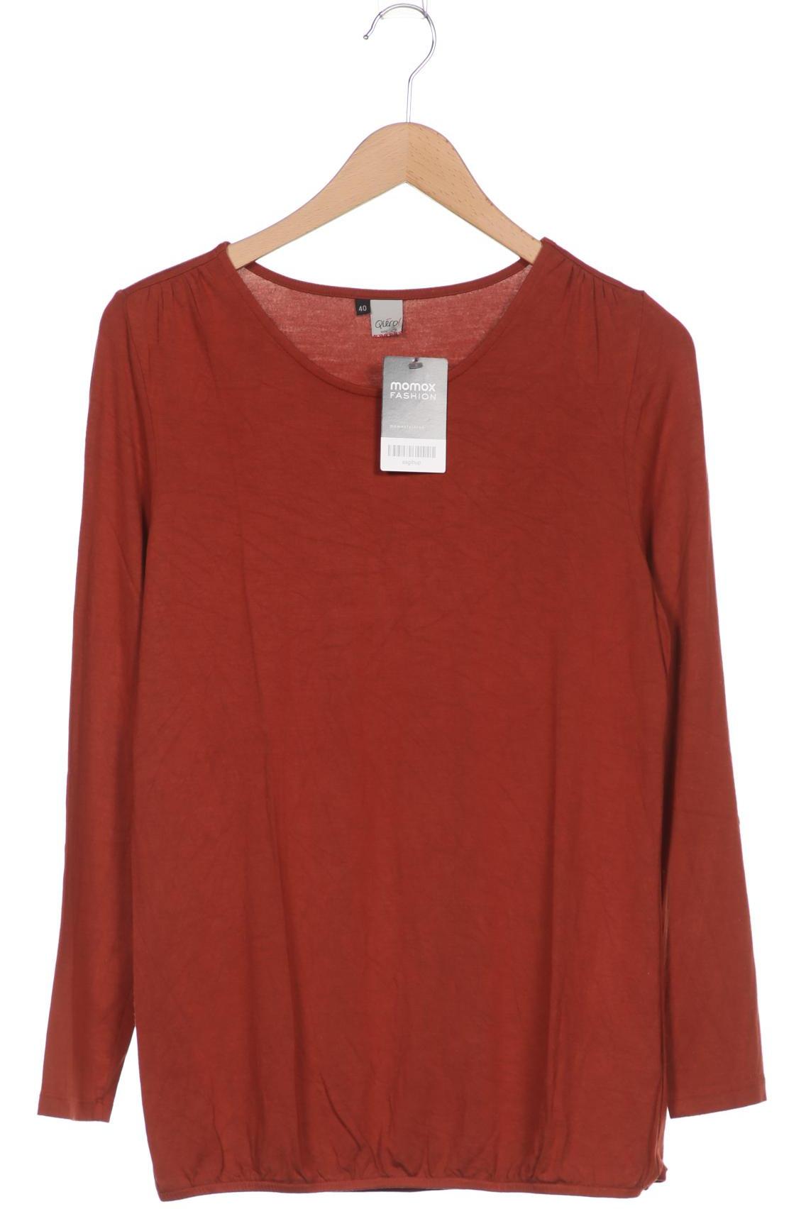 

Qiero Damen Langarmshirt, braun, Gr. 40