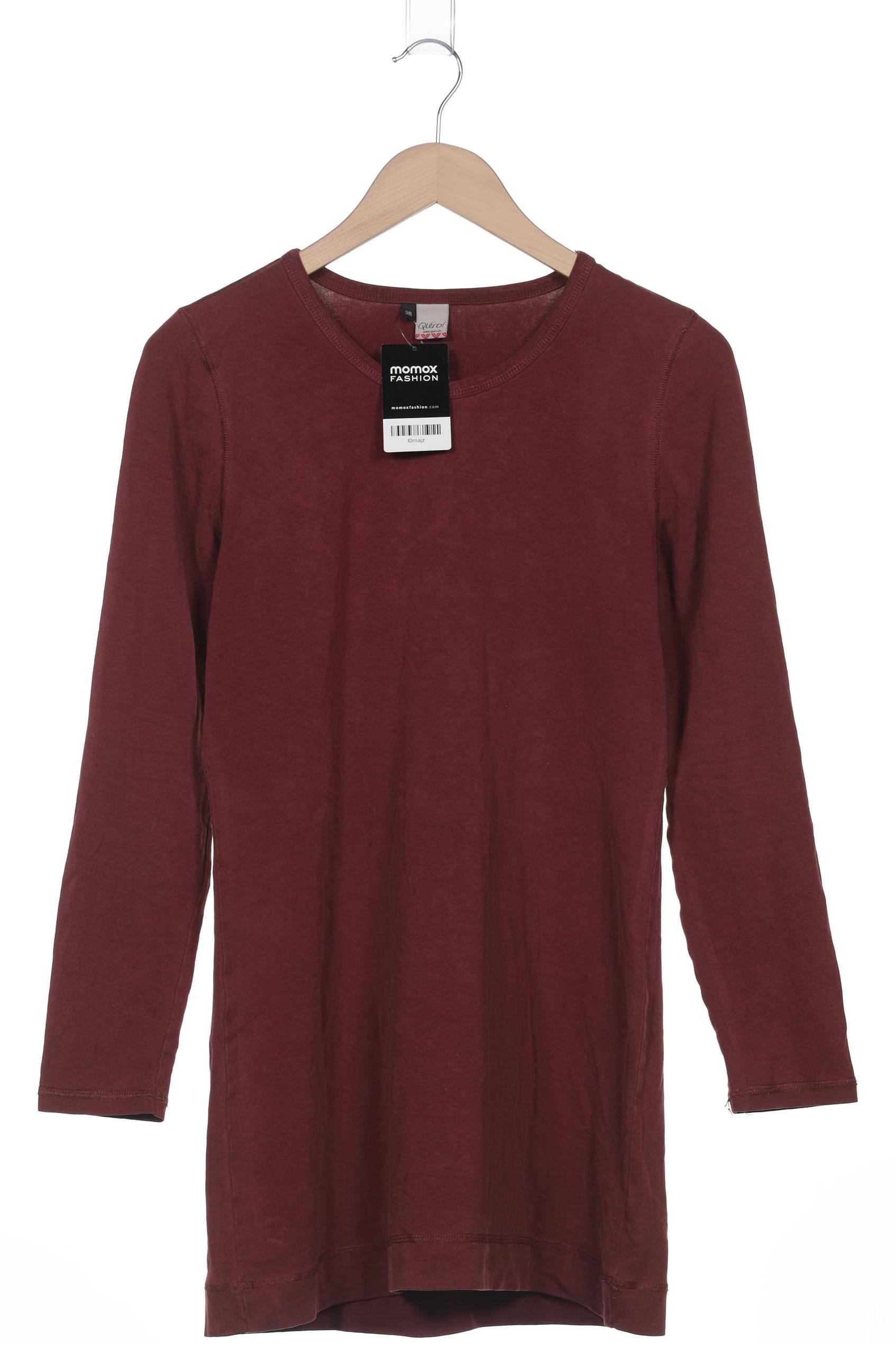 

Qiero Damen Langarmshirt, bordeaux, Gr. 38