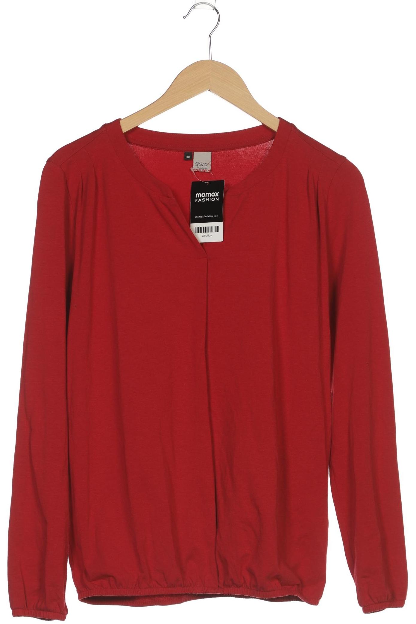 

Qiero Damen Langarmshirt, rot, Gr. 38