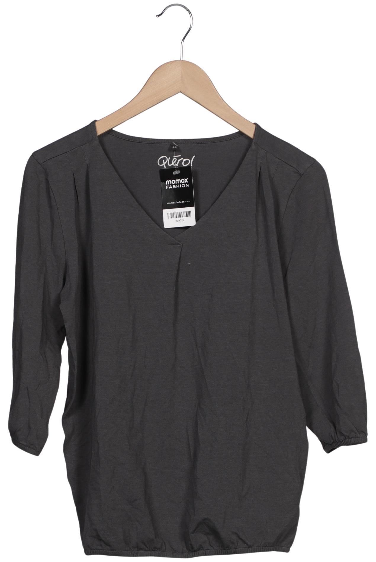 

Qiero Damen Langarmshirt, grau, Gr. 38