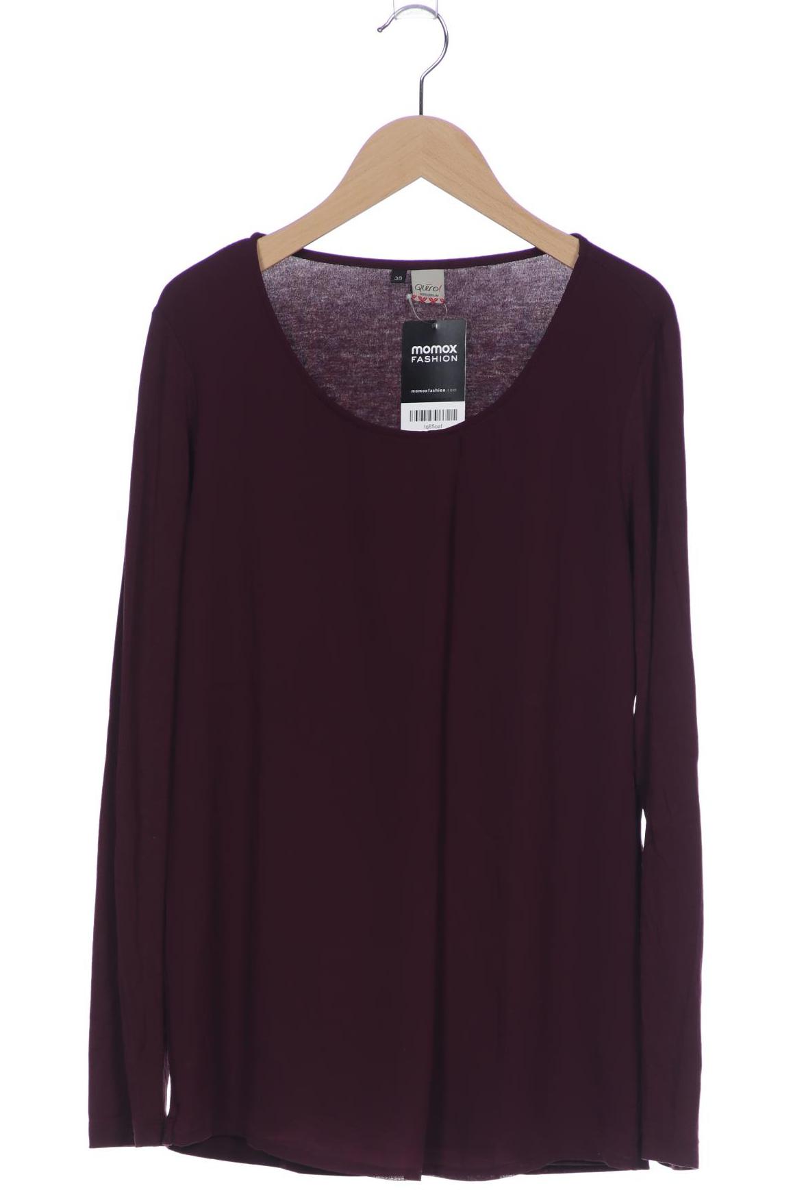 

Qiero Damen Langarmshirt, bordeaux, Gr. 38