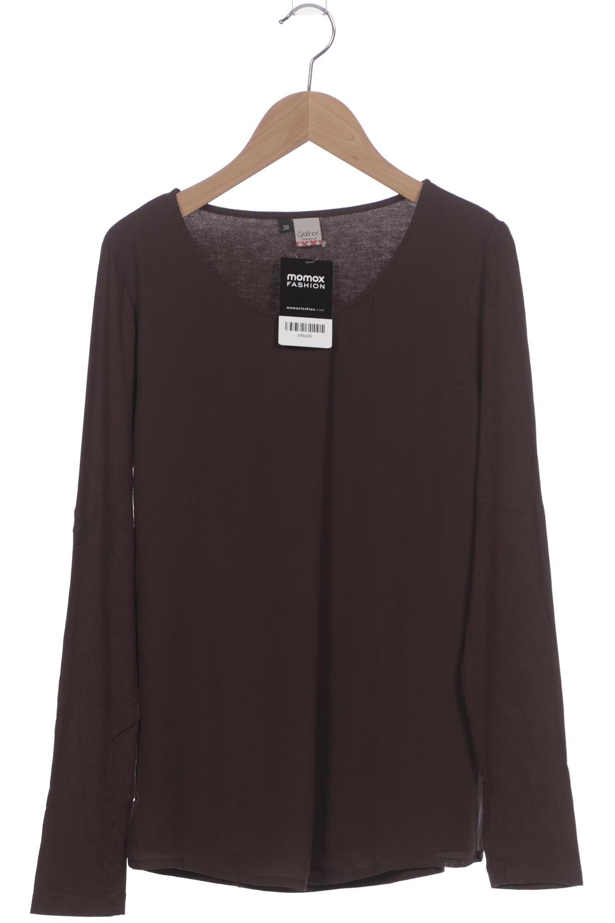 

Qiero Damen Langarmshirt, braun, Gr. 36