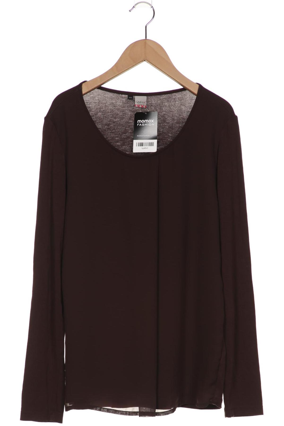 

Qiero Damen Langarmshirt, braun, Gr. 40