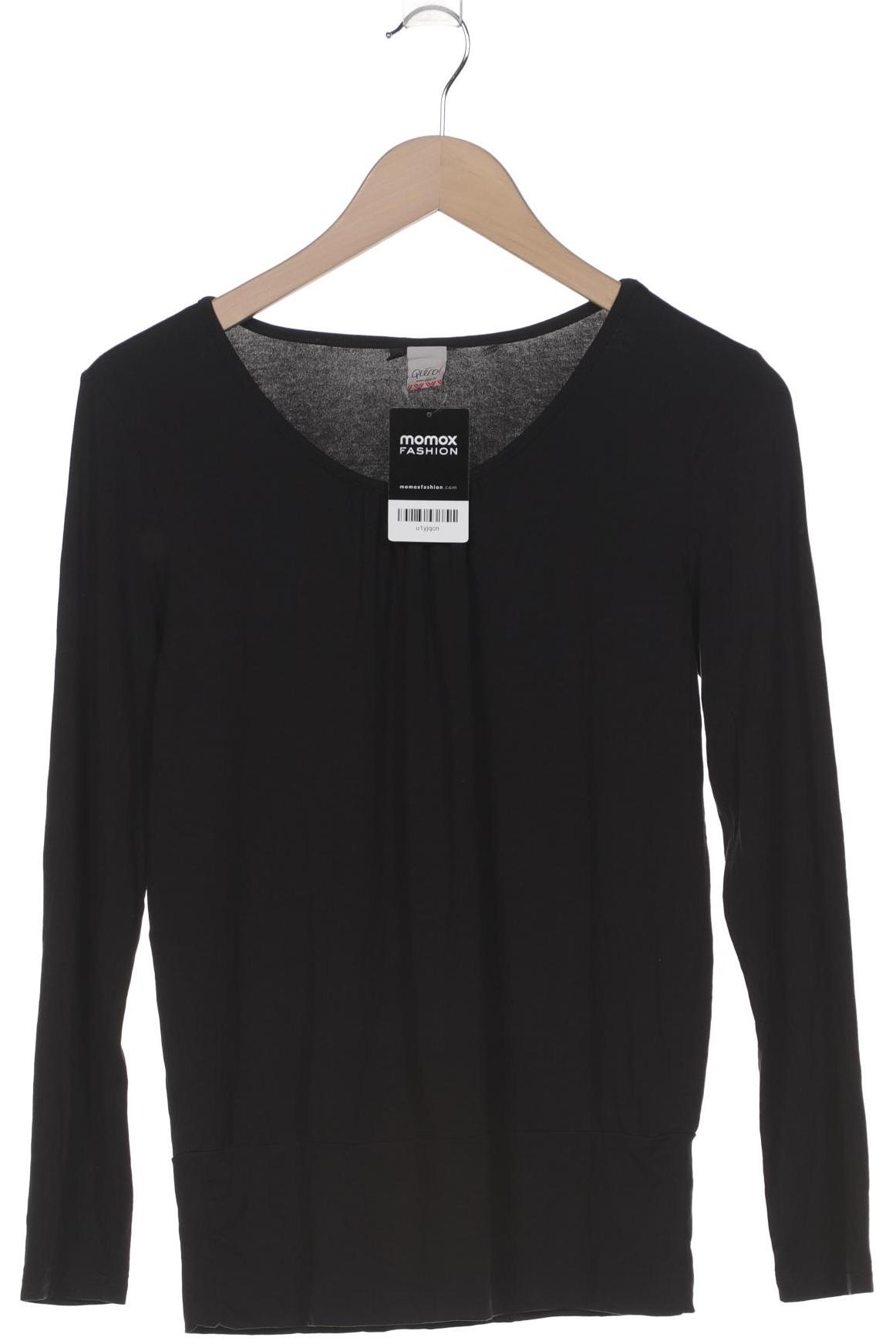 

Qiero Damen Langarmshirt, schwarz, Gr. 36