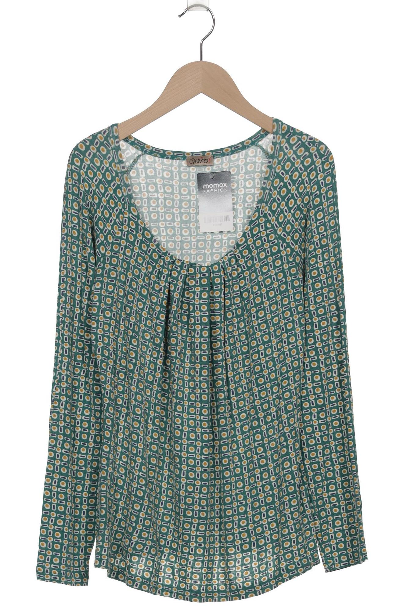 

Qiero Damen Langarmshirt, grün, Gr. 36