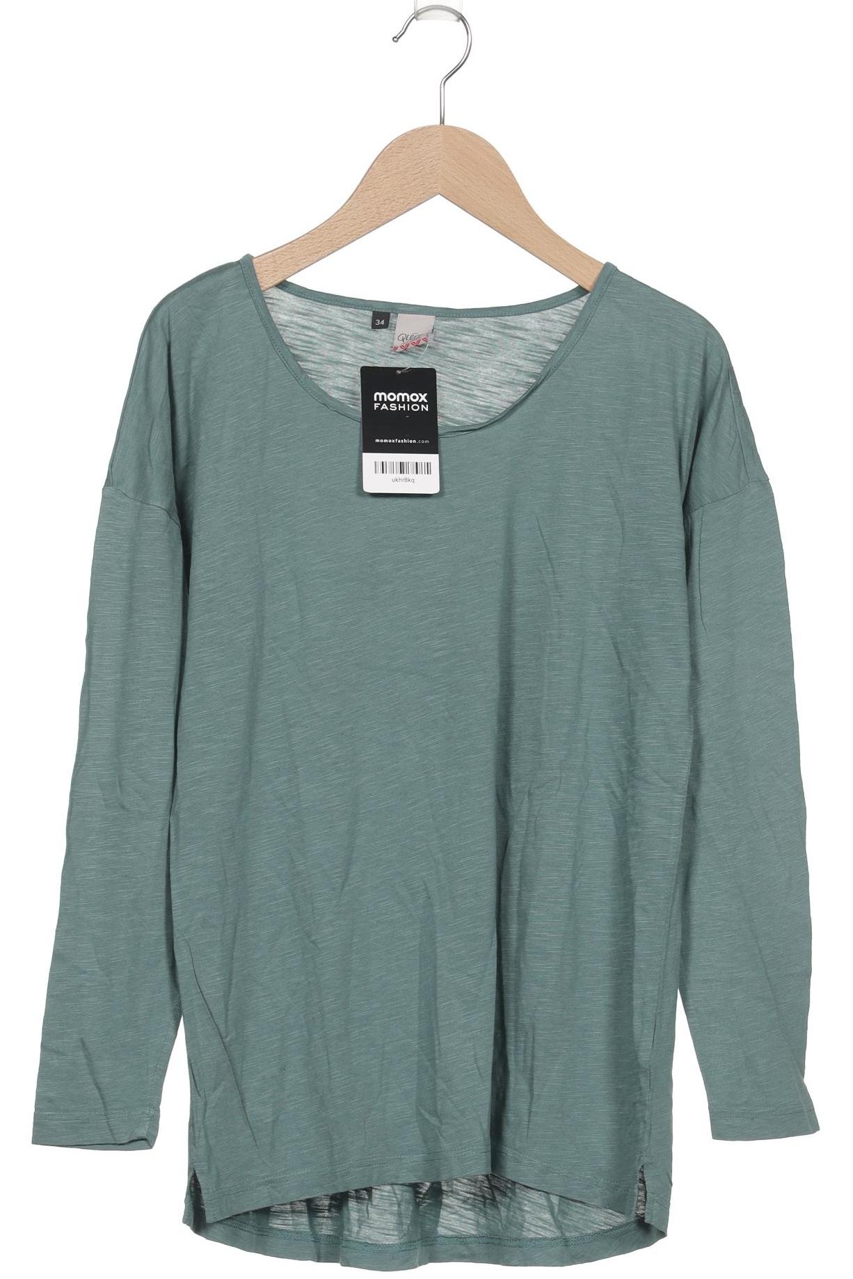 

Qiero Damen Langarmshirt, türkis, Gr. 34