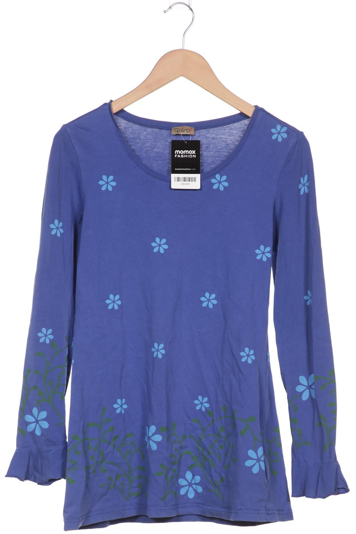 

Qiero Damen Langarmshirt, blau, Gr. 38